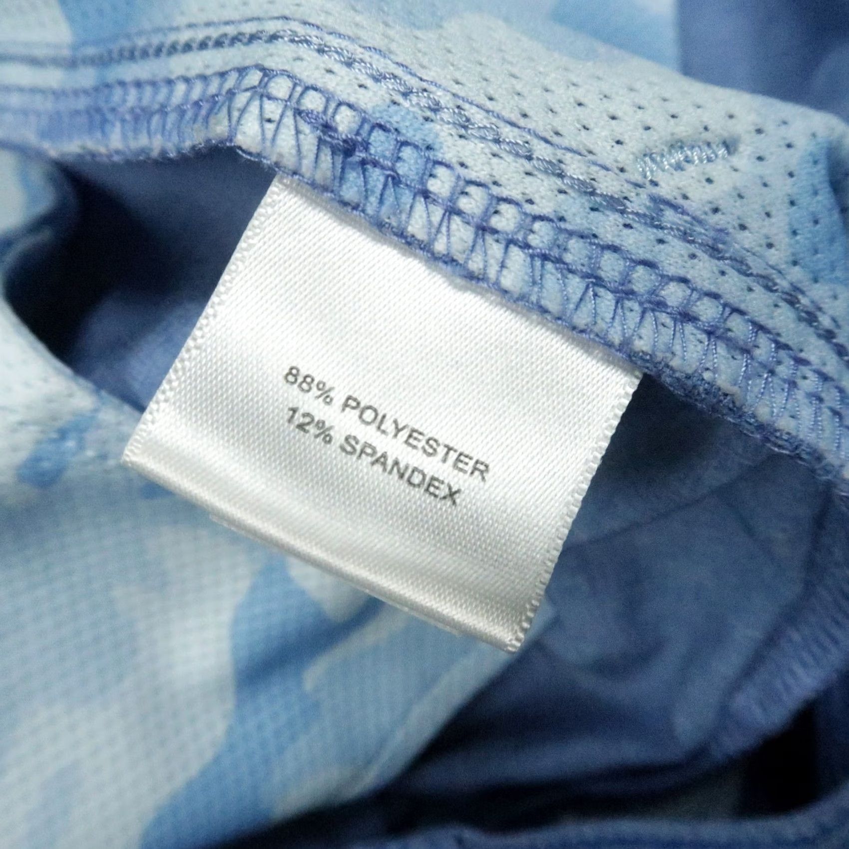 Peter Millar Peter Millar Shorts Mens 40 Blue Striped Shackleford Performance Stretch Golf Shirt? Size US 40 / EU 56 - 6 Thumbnail