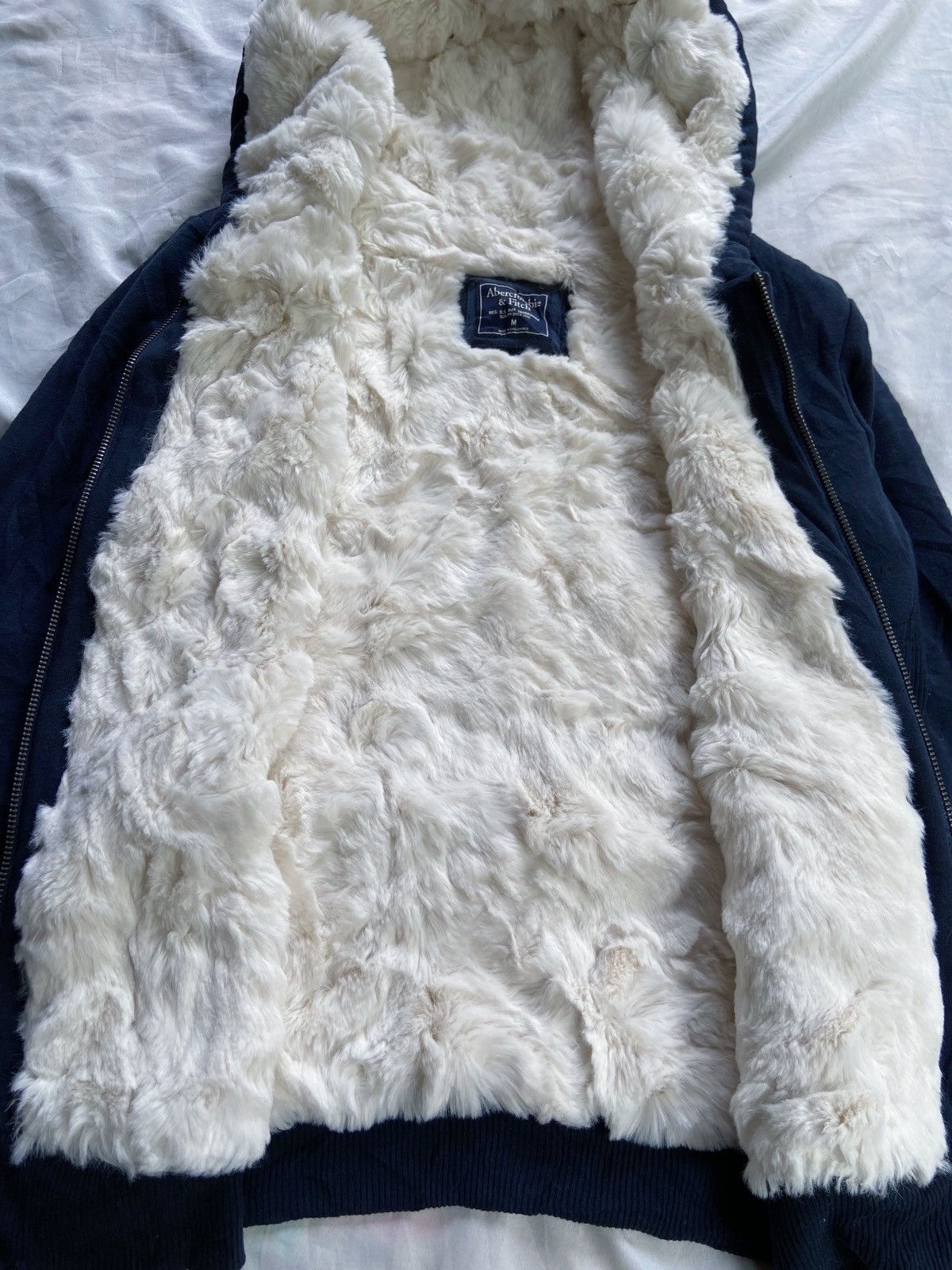 Abercrombie & Fitch ABERCOMBIE SHERPA ZIP HOODIE Size US M / EU 48-50 / 2 - 3 Thumbnail