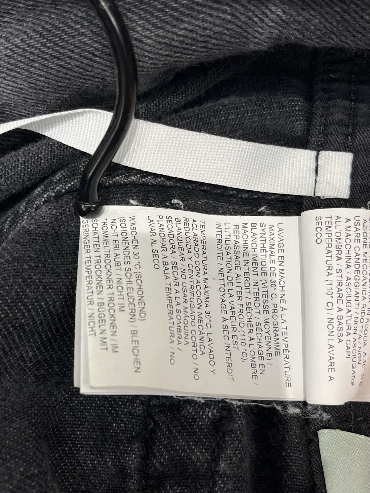 Off-White Off-White Denim Logo Jeans Black Size US 30 / EU 46 - 9 Thumbnail