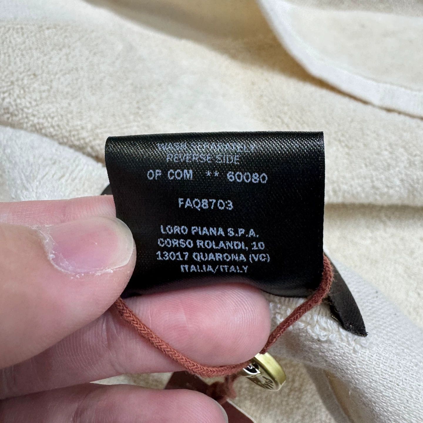 Loro Piana LORO PIANA NEW WITH TAGS BLANKET 120x220cm Size ONE SIZE - 6 Thumbnail