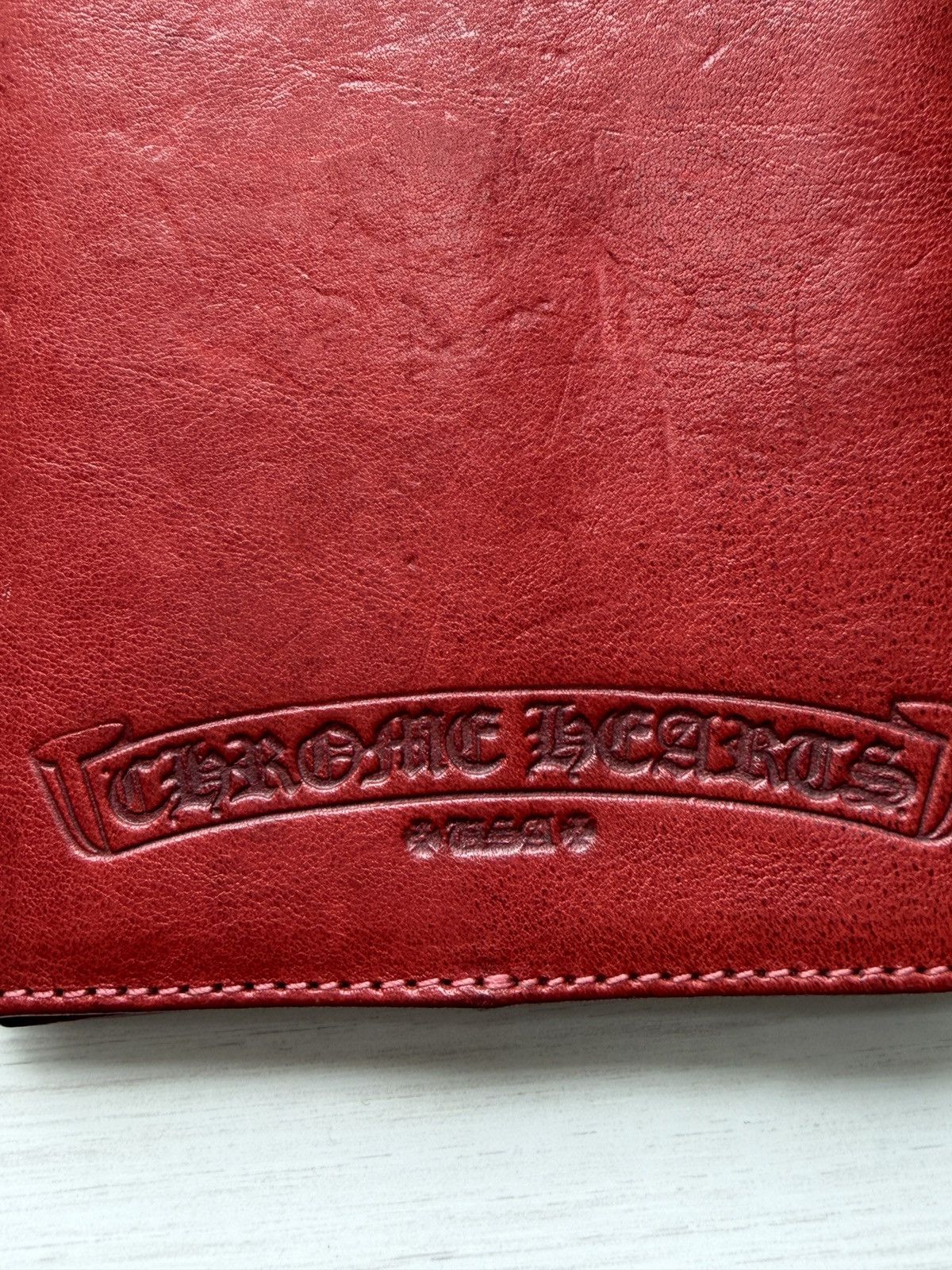 Chrome Hearts Chrome Hearts Cross Patch Passport Case Wallet Size ONE SIZE - 6 Thumbnail
