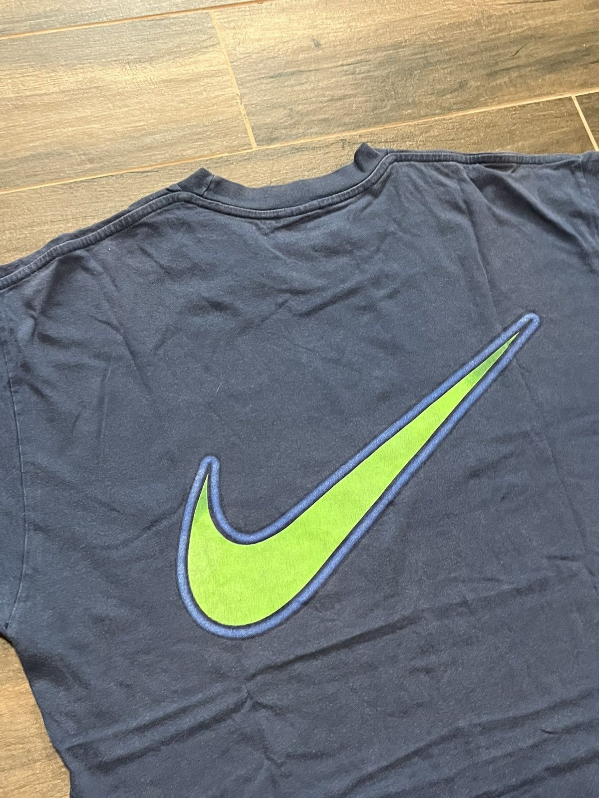 Nike × Vintage NIKE VINTAGE BIG LOGO T SHIRT Size US L / EU 52-54 / 3 - 2 Thumbnail