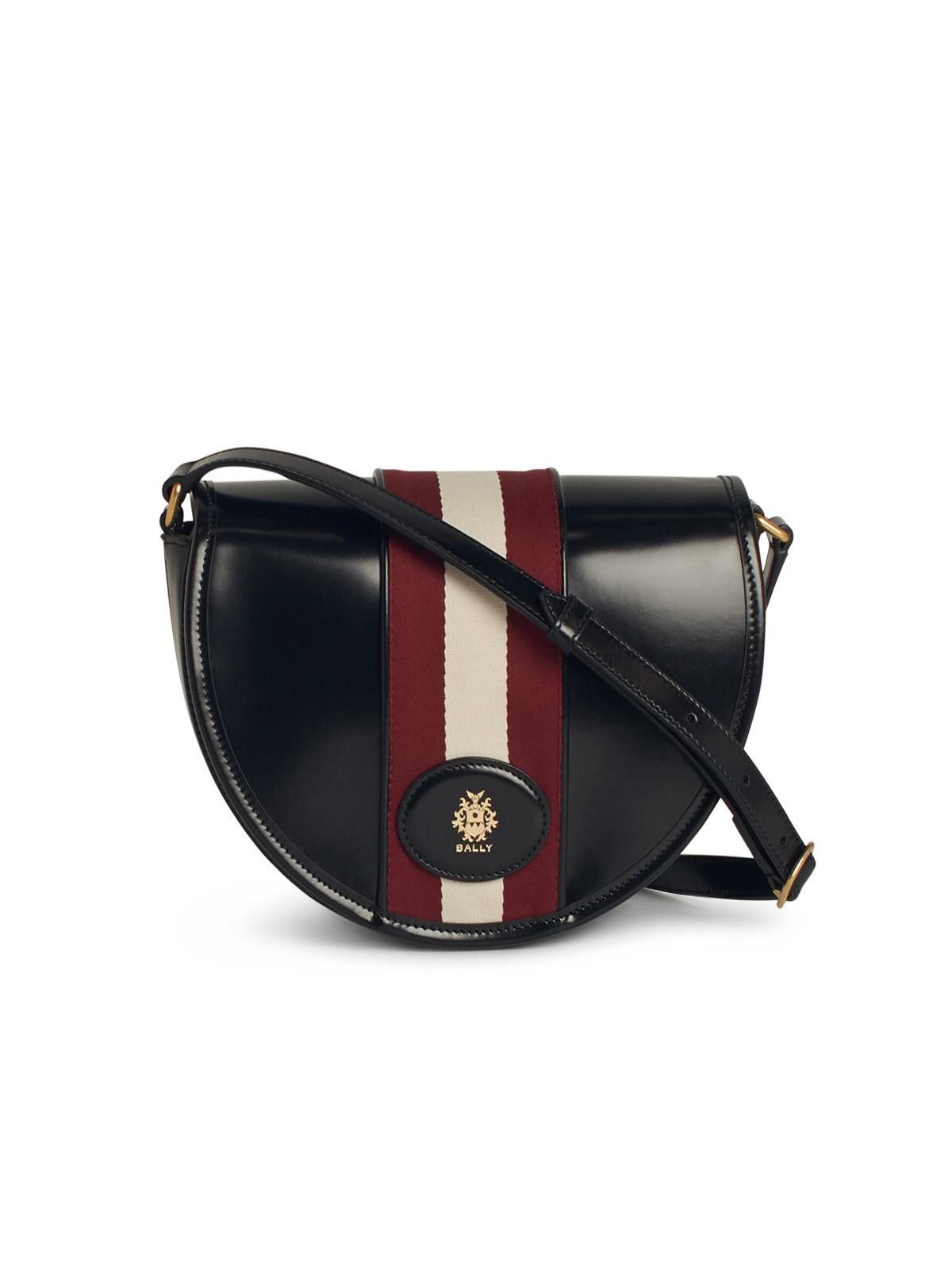 Bally 'beckett' Black Leather Crossbody Bag, Women's