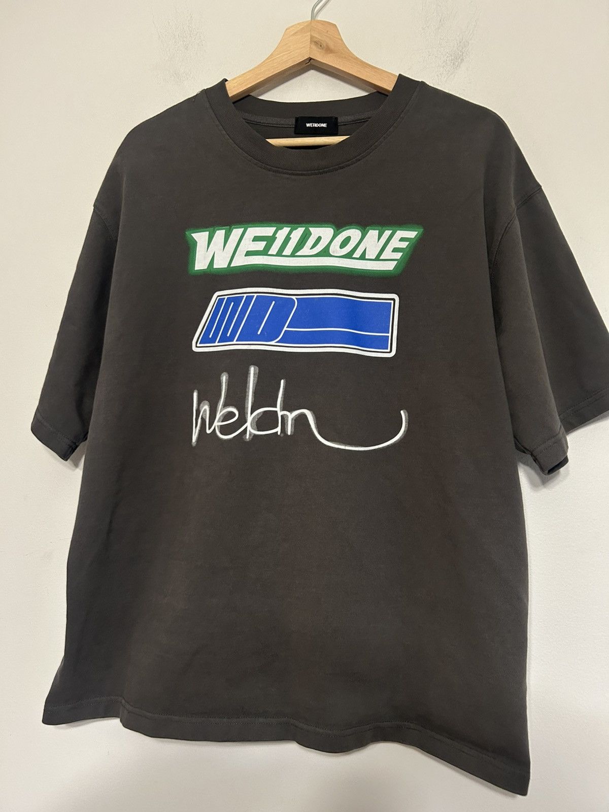 WE11DONE WE11DONE Overeize Logo Tee Size US M / EU 48-50 / 2 - 1 Thumbnail