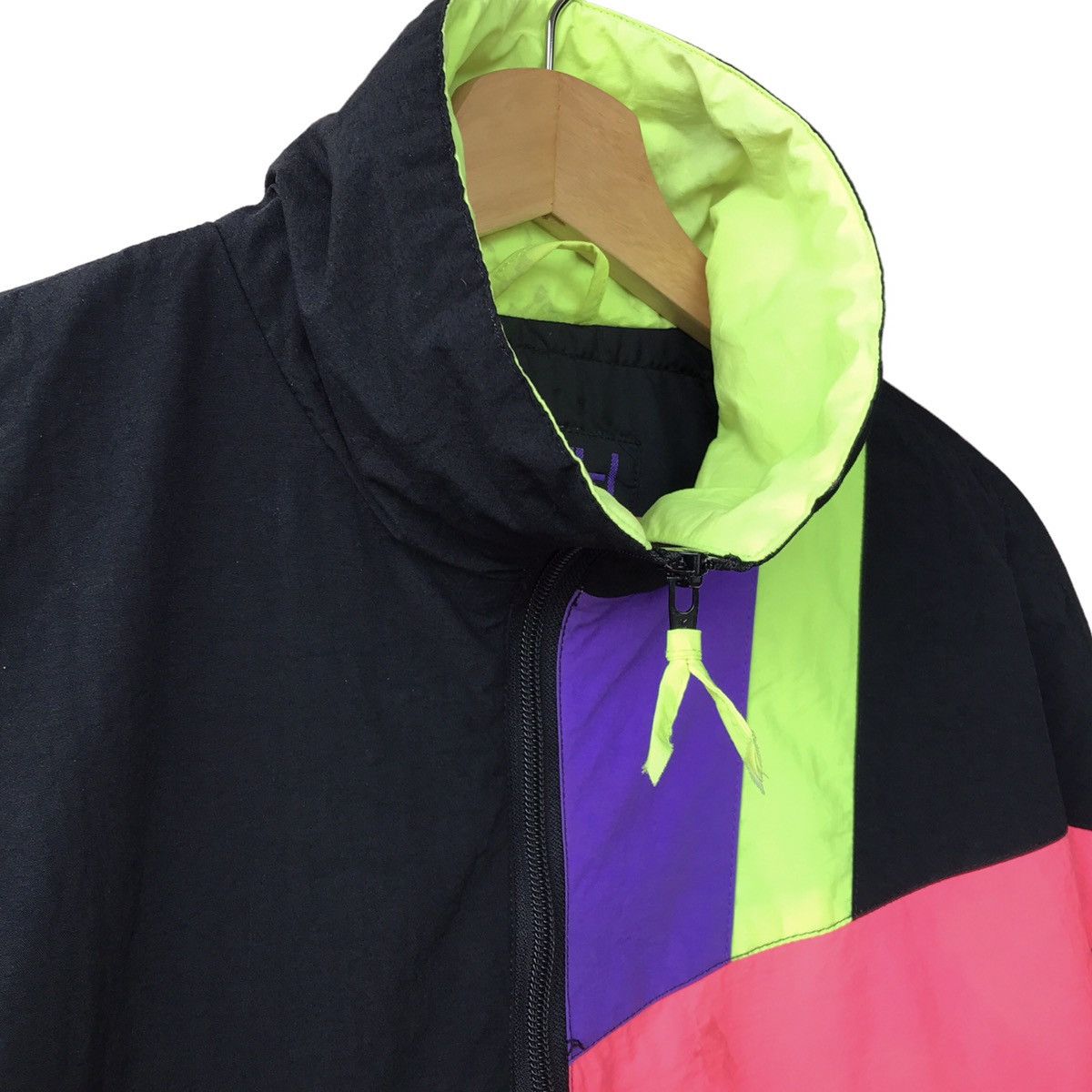 Vintage Dual Control USA Vintage 1990s Neon Pullover Jacket Size US M / EU 48-50 / 2 - 7 Thumbnail