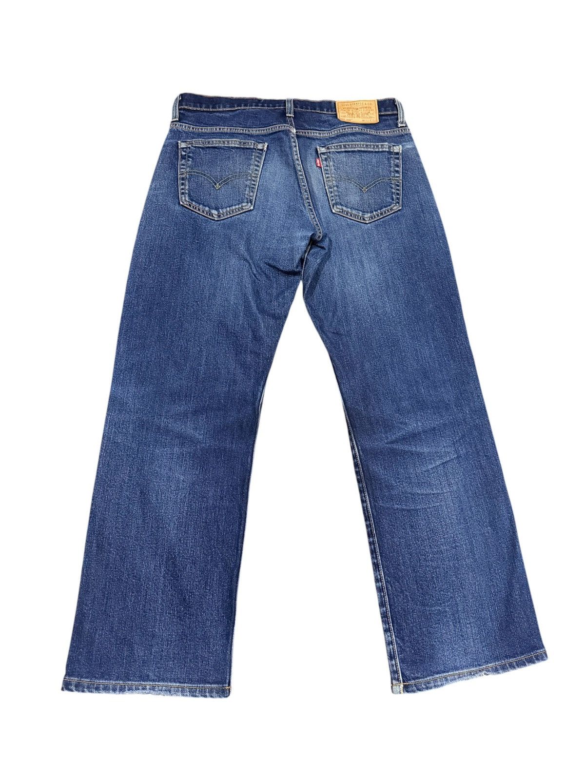 Levi's Levis Big E 569 Distressed Faded Grunge Rockers Denim Size US 32 / EU 48 - 2 Thumbnail