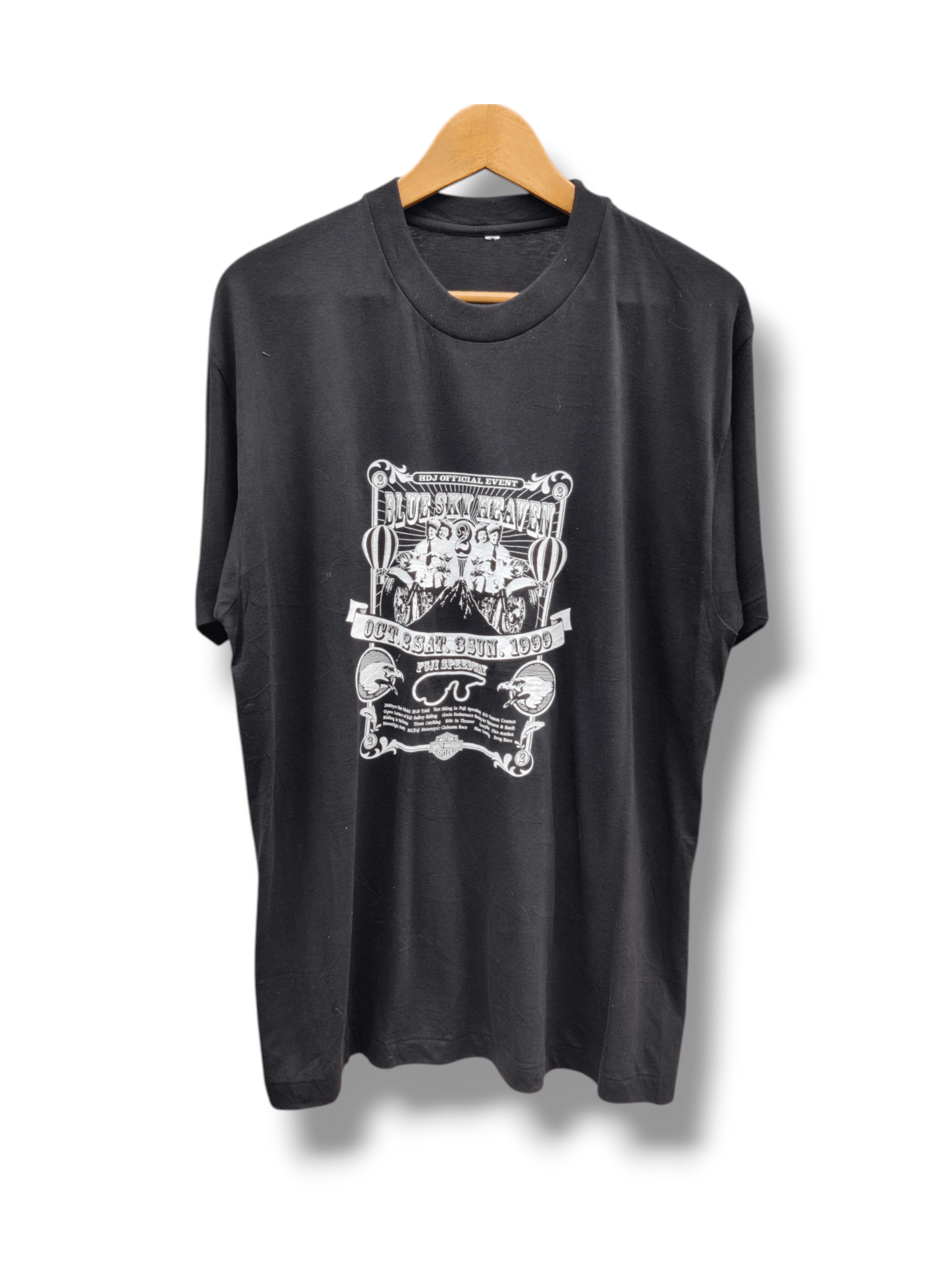 Vintage Vintage 90's Japan Harley Davidson Speedway Promo Shirt Size US M / EU 48-50 / 2 - 1 Thumbnail