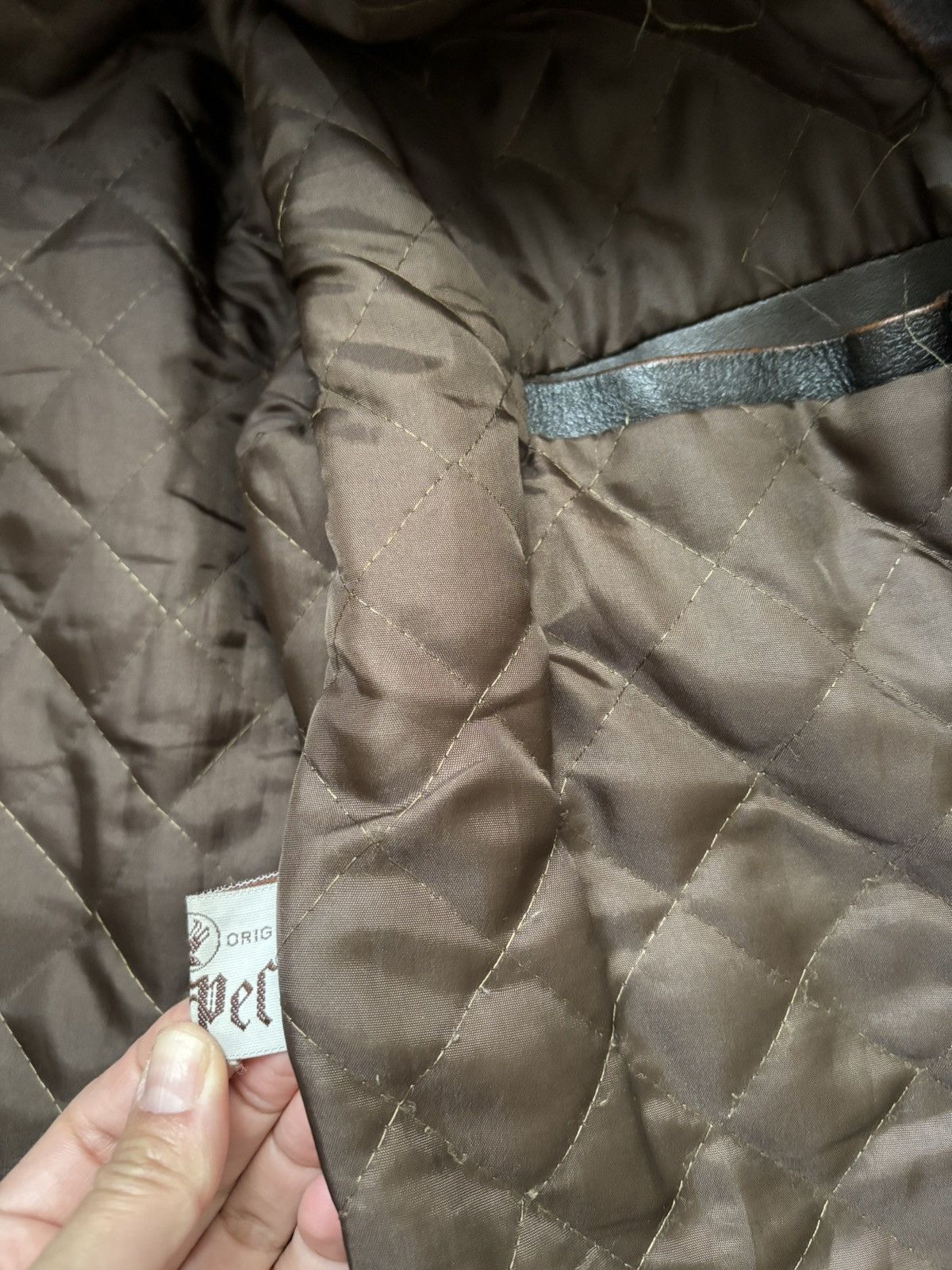 Vintage Vintage ORSO BLUS Aviator Leather Jacket size CL Size US XL / EU 56 / 4 - 7 Thumbnail
