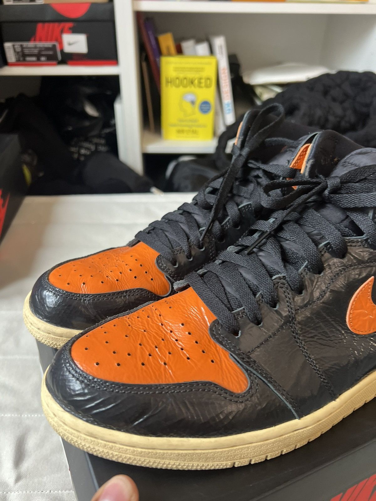 Jordan Brand × Nike Nike Air Jordan High Shattered Backboard 3.0 Size US 11.5 / EU 44-45 - 10 Thumbnail