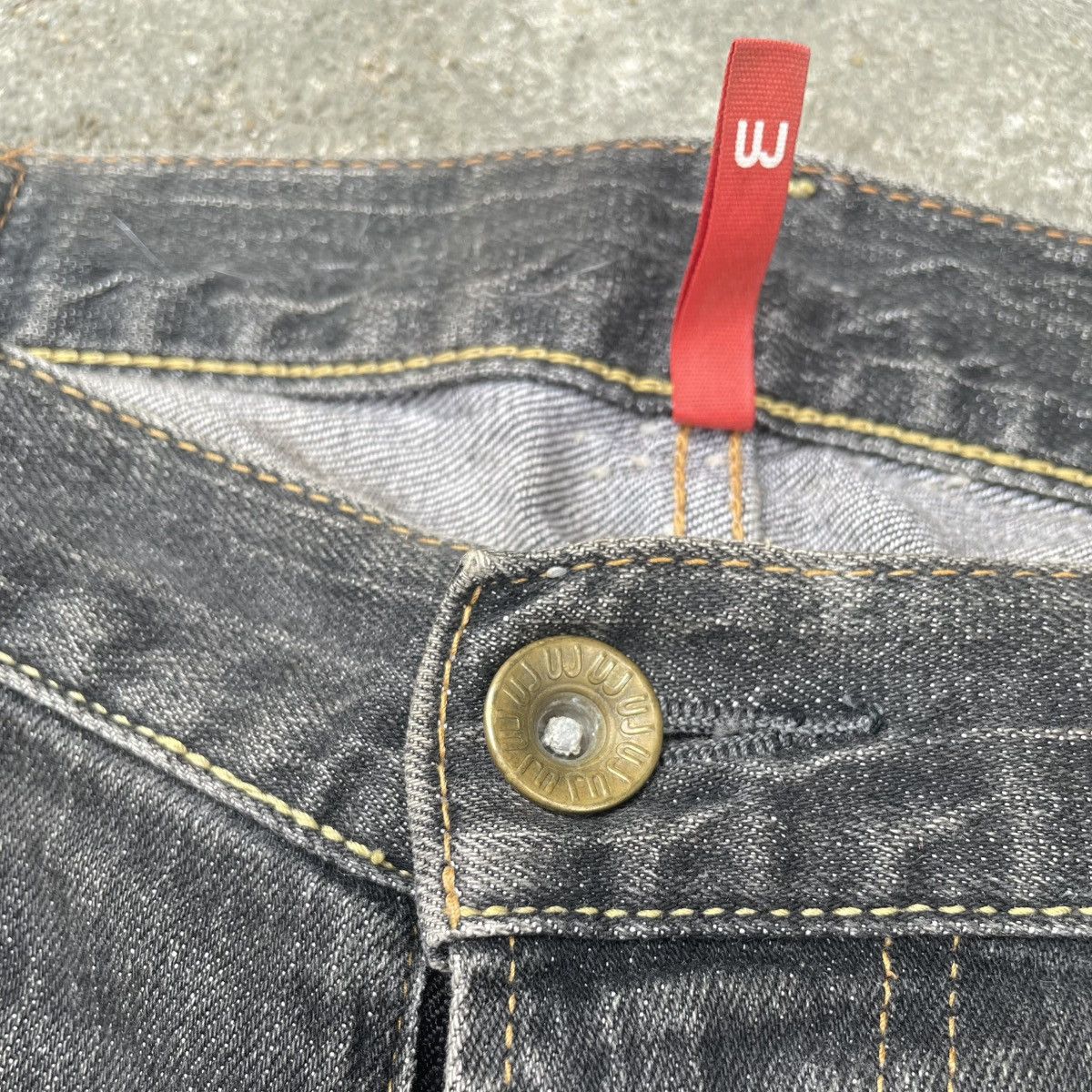 Undercover × Uniqlo Distressed Uniqlo UJ S001 MudWash Jeans Reguler Fit Straight Size US 34 / EU 50 - 7 Thumbnail