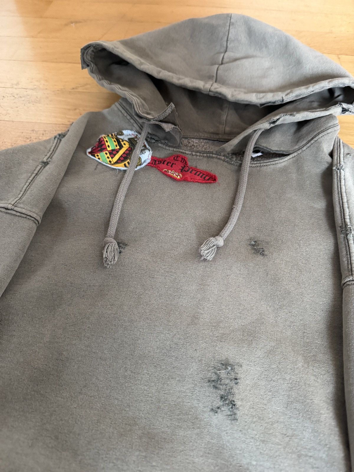 Other Custom vintage washed distressed hoodie Size US L / EU 52-54 / 3 - 2 Thumbnail