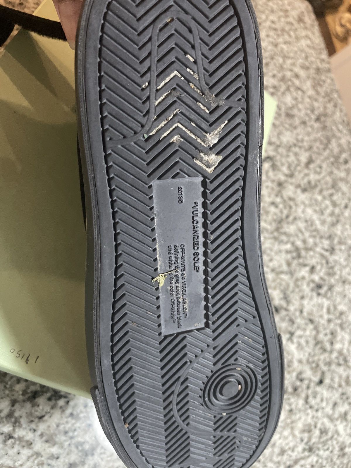 Off-White Off-white Vulc skate (Virgil abloh) Size US 10 / EU 43 - 8 Thumbnail