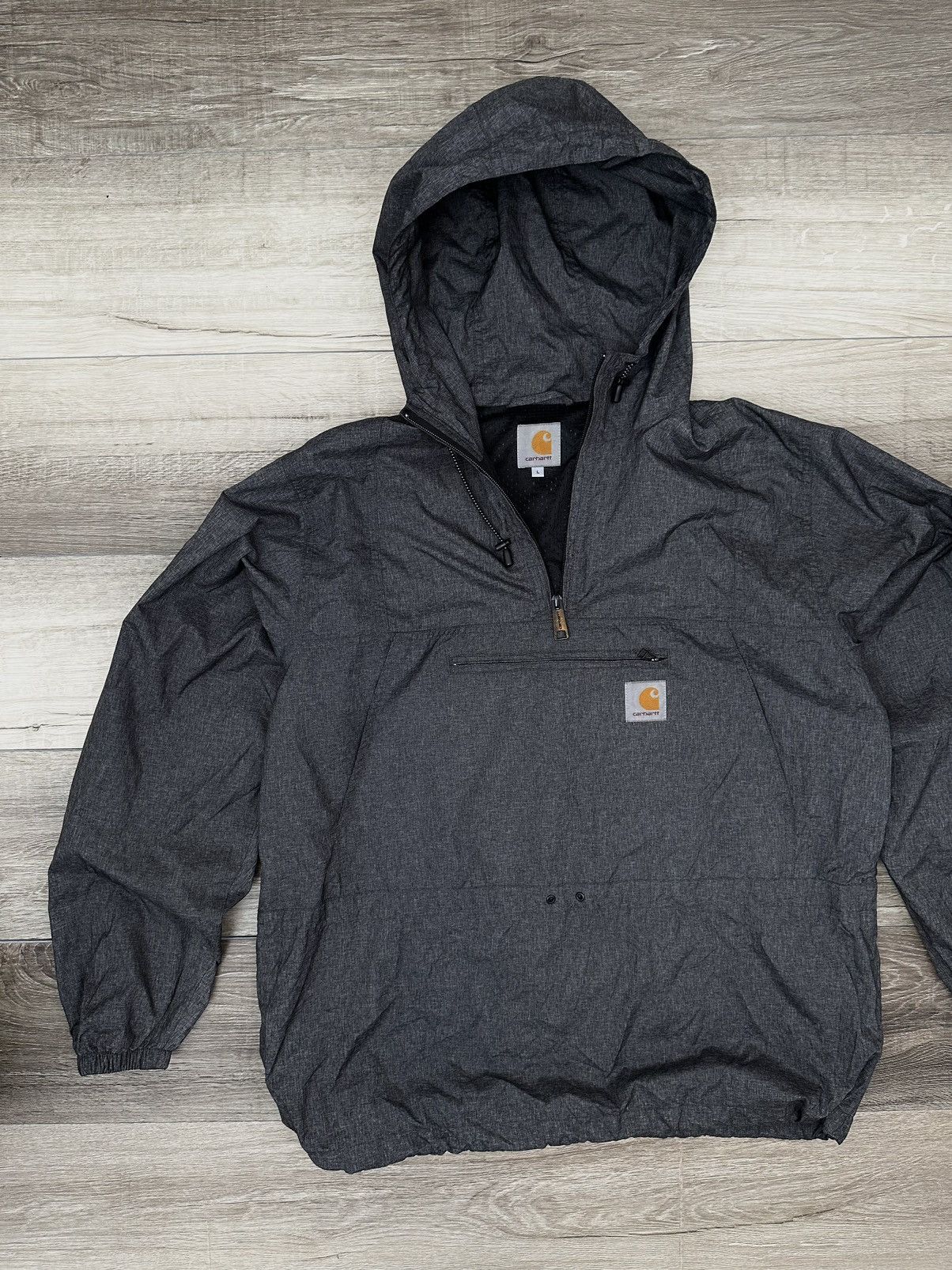 Carhartt Wip Carhartt W.I.P “ Spinner Pullover “ Grey Anorak Rain Jacket Size US L / EU 52-54 / 3 - 2 Thumbnail