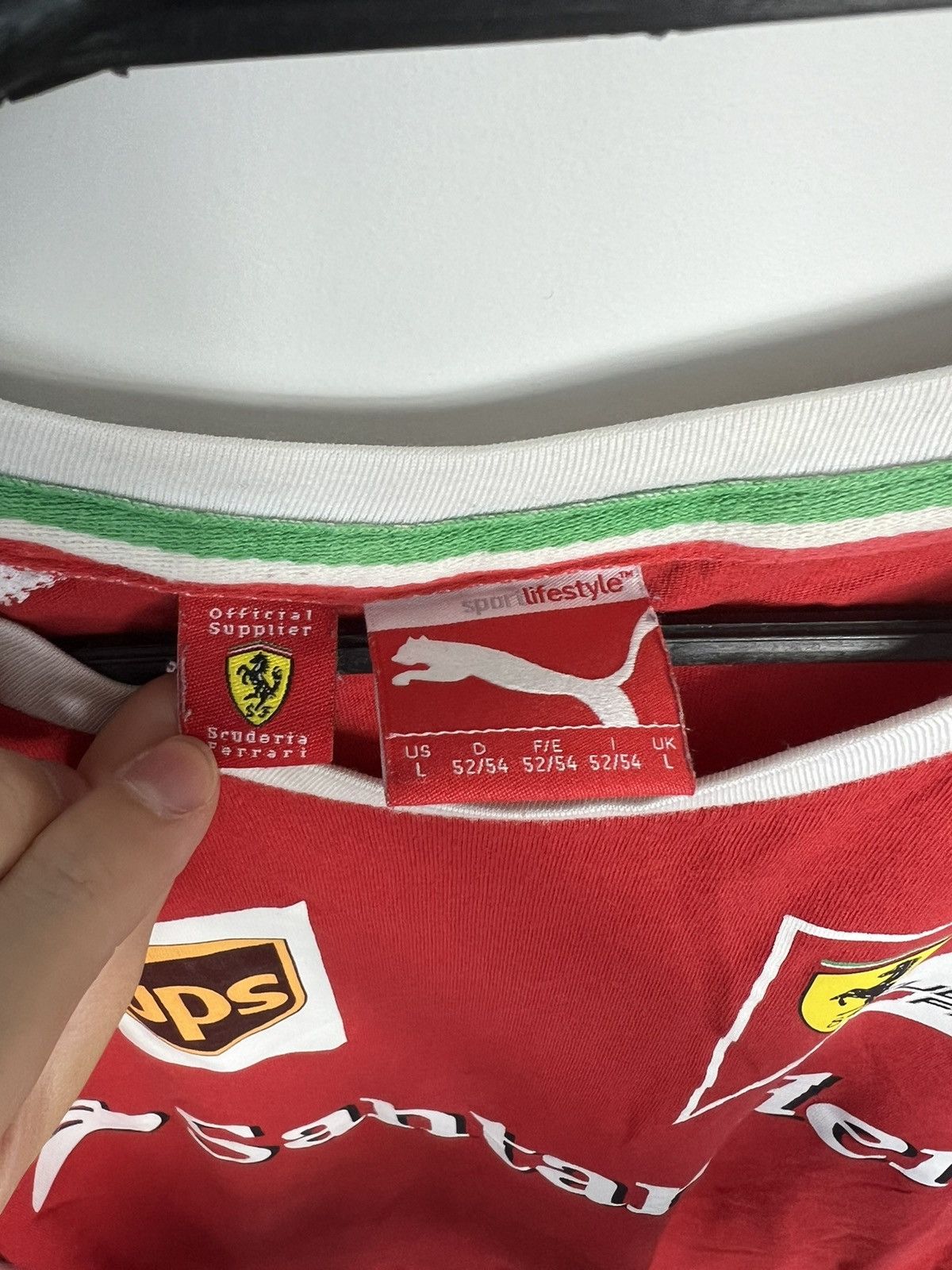 Ferrari × Puma Ferrari Firelli Shell racing nascar puma tshirt Size US L / EU 52-54 / 3 - 3 Thumbnail