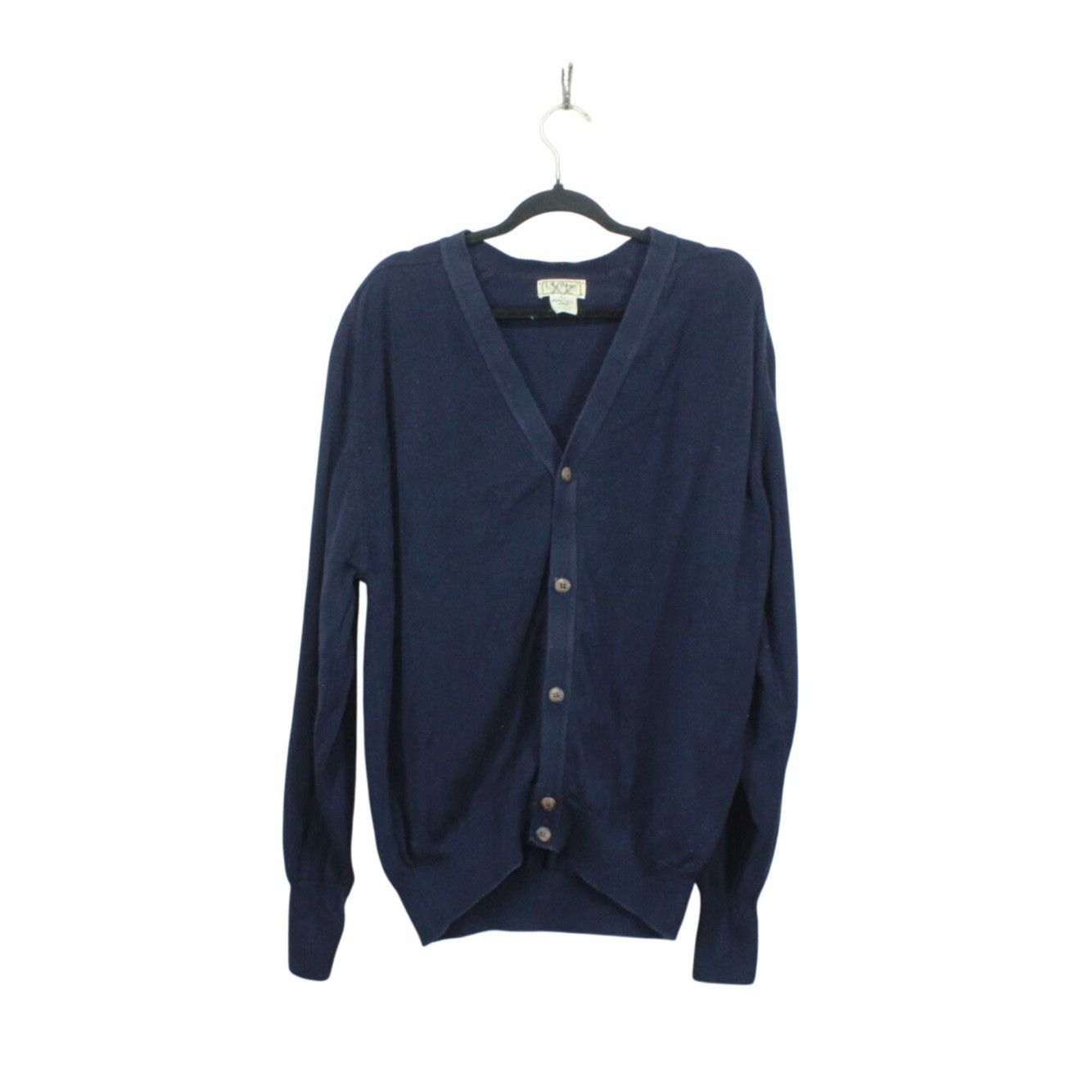L.L. Bean LL Bean Men's Classic Cotton V Neck Sweaters Cardigan Size L Size US L / EU 52-54 / 3 - 1 Thumbnail