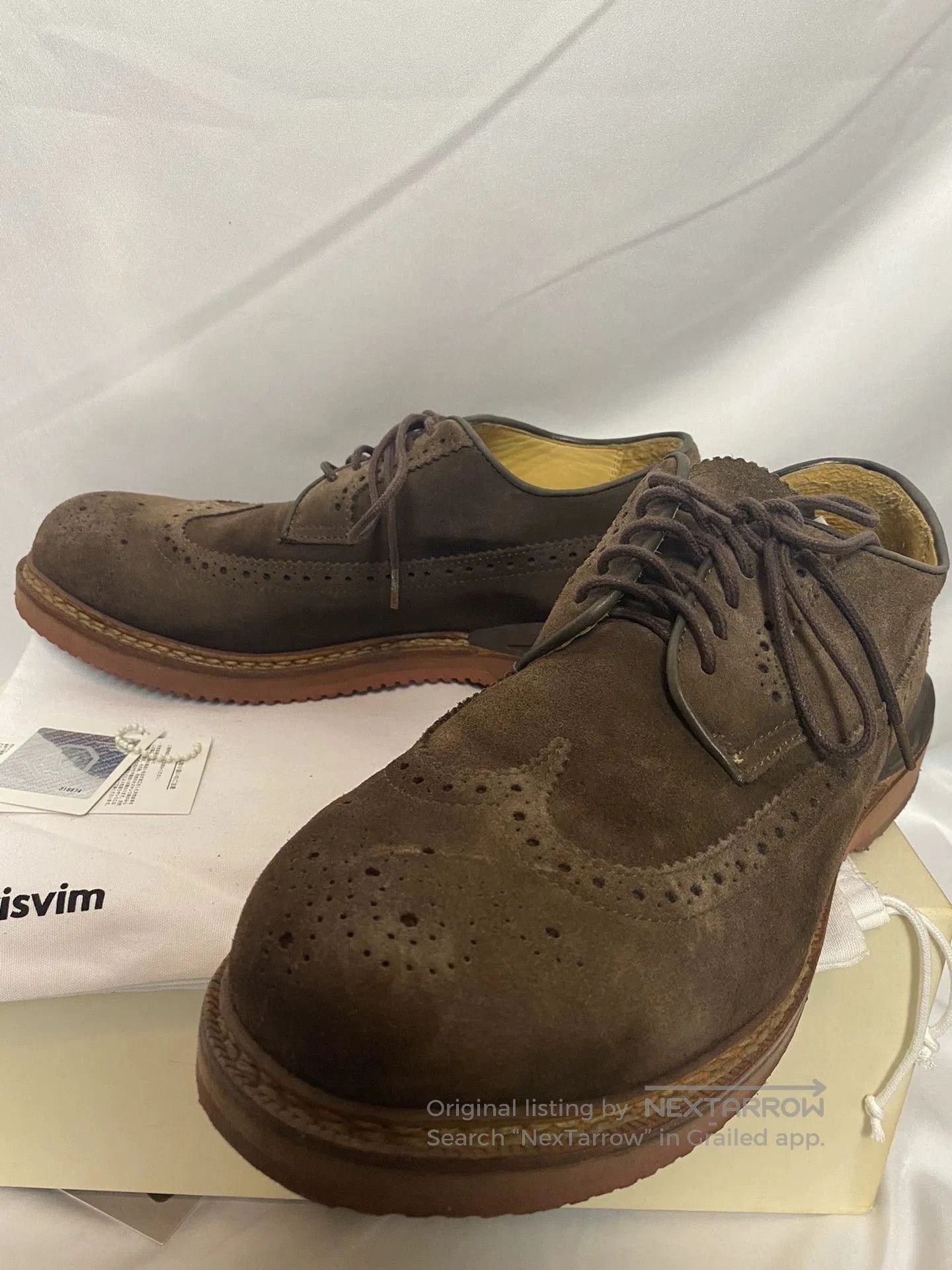 Visvim visvim patrician folk brogue shoes. Size US 10 / EU 43 - 1 Thumbnail