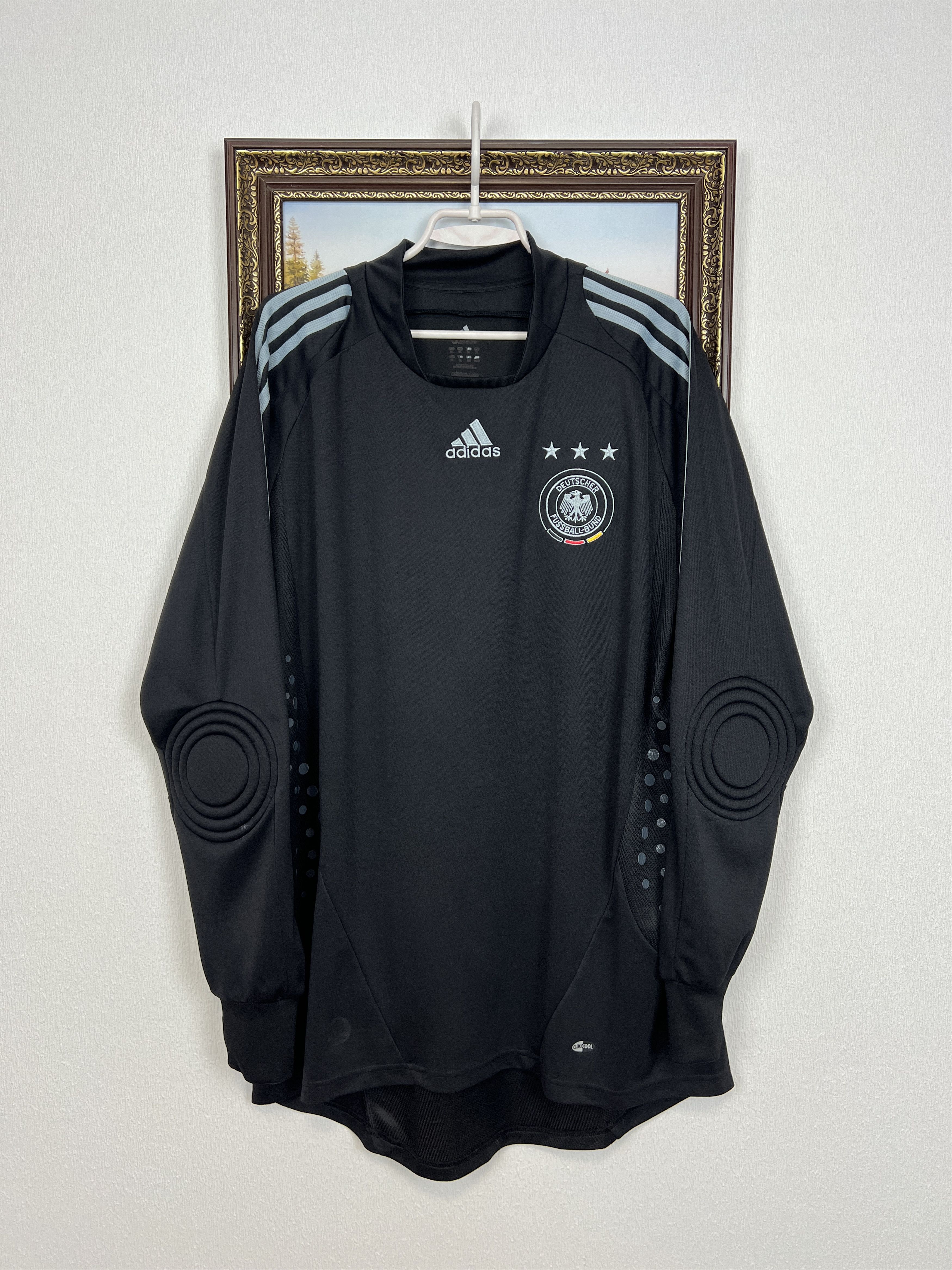 Adidas Germany Goalkeeper football shirt Soccer Adidas Tee Hype Size US XL / EU 56 / 4 - 1 Thumbnail