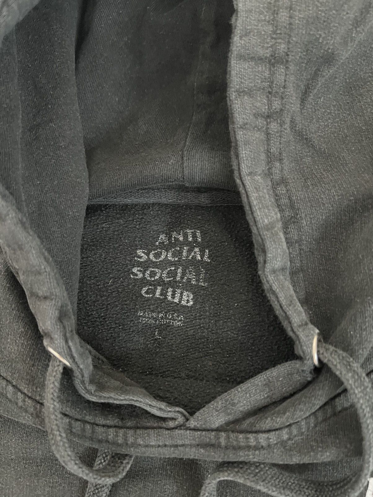 Anti Social Social Club Anti Social Social Club Black Mind Games Hoodie Size Large Size US L / EU 52-54 / 3 - 3 Thumbnail