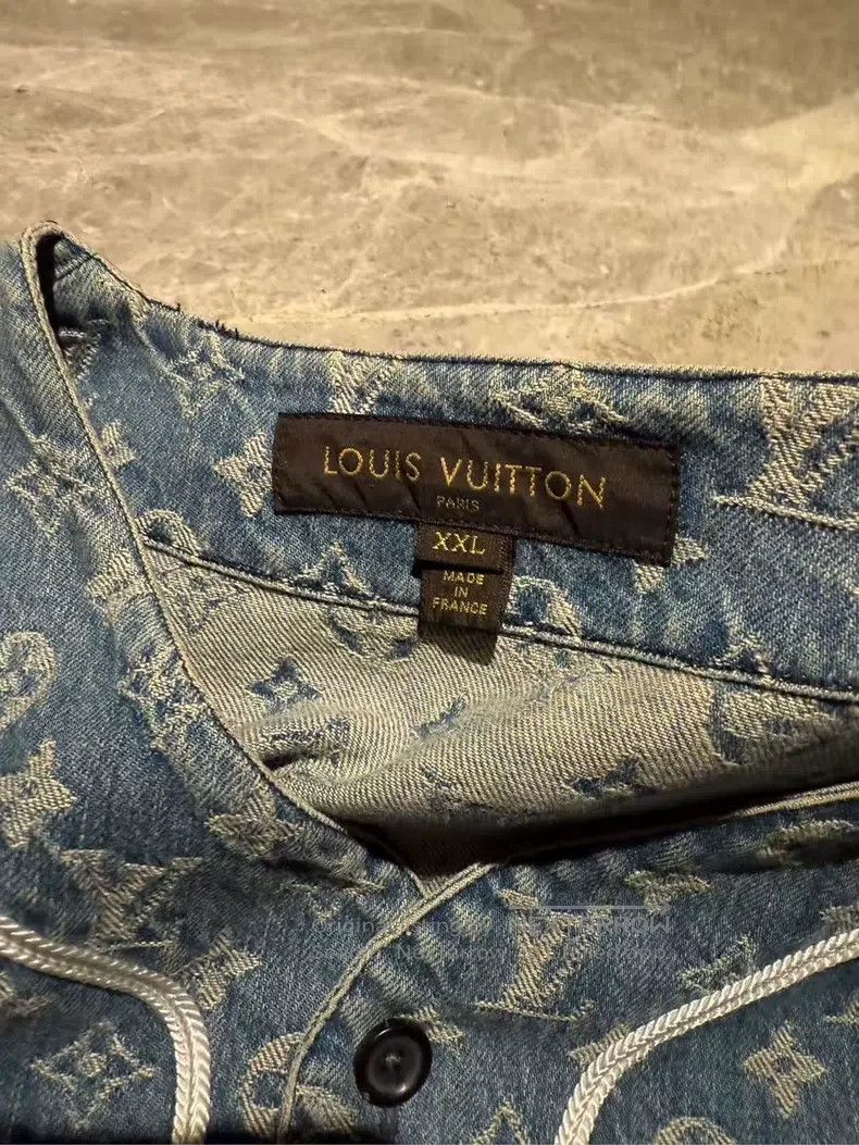 Louis Vuitton Louis Vuitton Supreme denim shirt Size US XXL / EU 58 / 5 - 4 Thumbnail