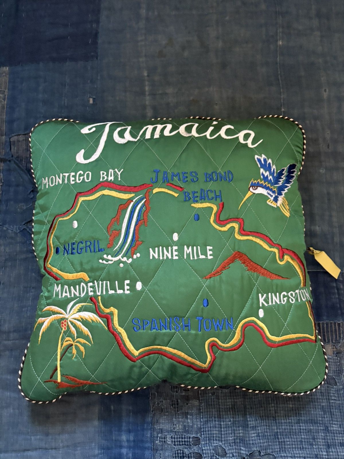 Kapital kapital Velveteen Siamese Bomber Jacket (Beautiful Jamaica) Size US M / EU 48-50 / 2 - 3 Thumbnail
