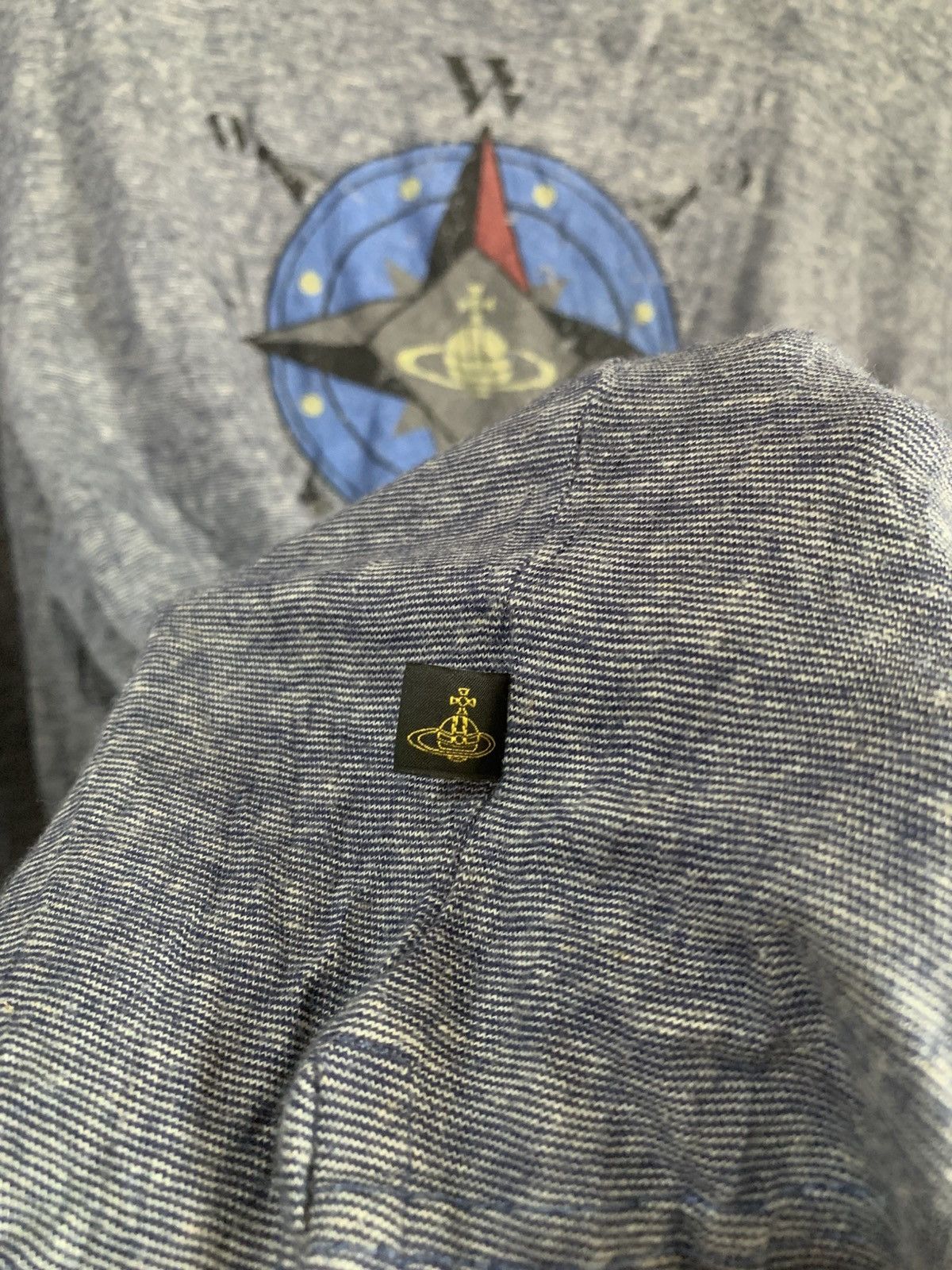 Lee × Vivienne Westwood Vivienne Westwood x Lee Logo Longsleeve Tee Shirt Size US M / EU 48-50 / 2 - 10 Thumbnail