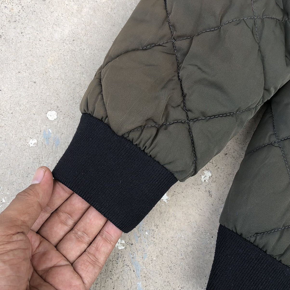Guess Vintage Guess Est.1981 Sun Faded Quilted Bomber Jacket Size US M / EU 48-50 / 2 - 14 Thumbnail