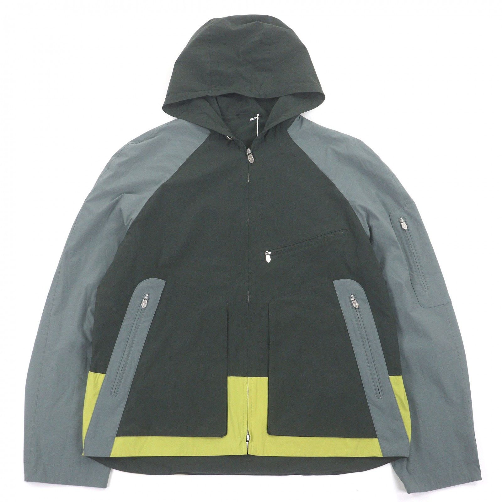 Hermes Hermes Hermès Blouson panel Nylon Jacket48 Textile Outerwear DUTY FREE for USA Size ONE SIZE - 1 Thumbnail