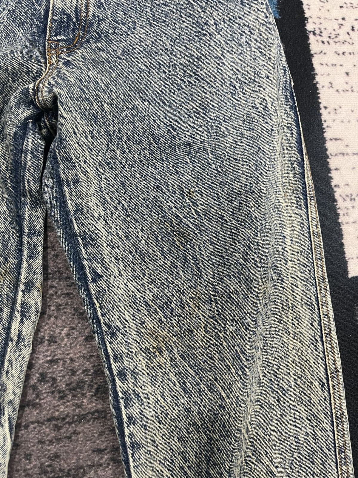 Kansai Yamamoto Vintage Kansai O2 Acid Wash Denim Jeans Size US 28 / EU 44 - 4 Thumbnail