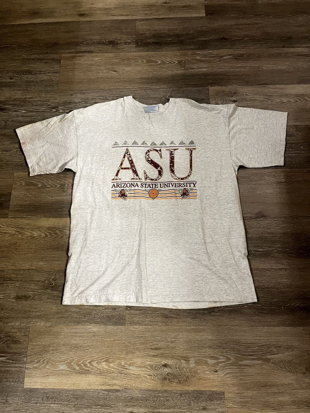 NCAA Vtg ASU Sun Devils T-Shirt Size US XXL / EU 58 / 5 - 1 Thumbnail
