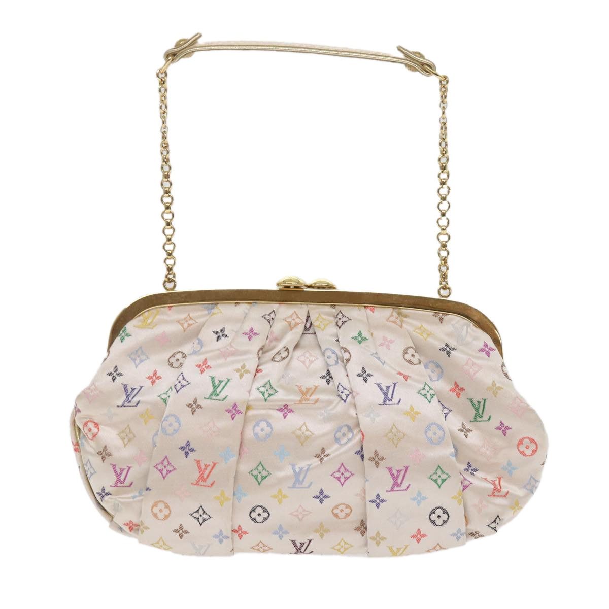 Louis Vuitton LOUIS VUITTON Monogram Multicolor Omoniere Hand Bag White Size ONE SIZE - 2 Thumbnail