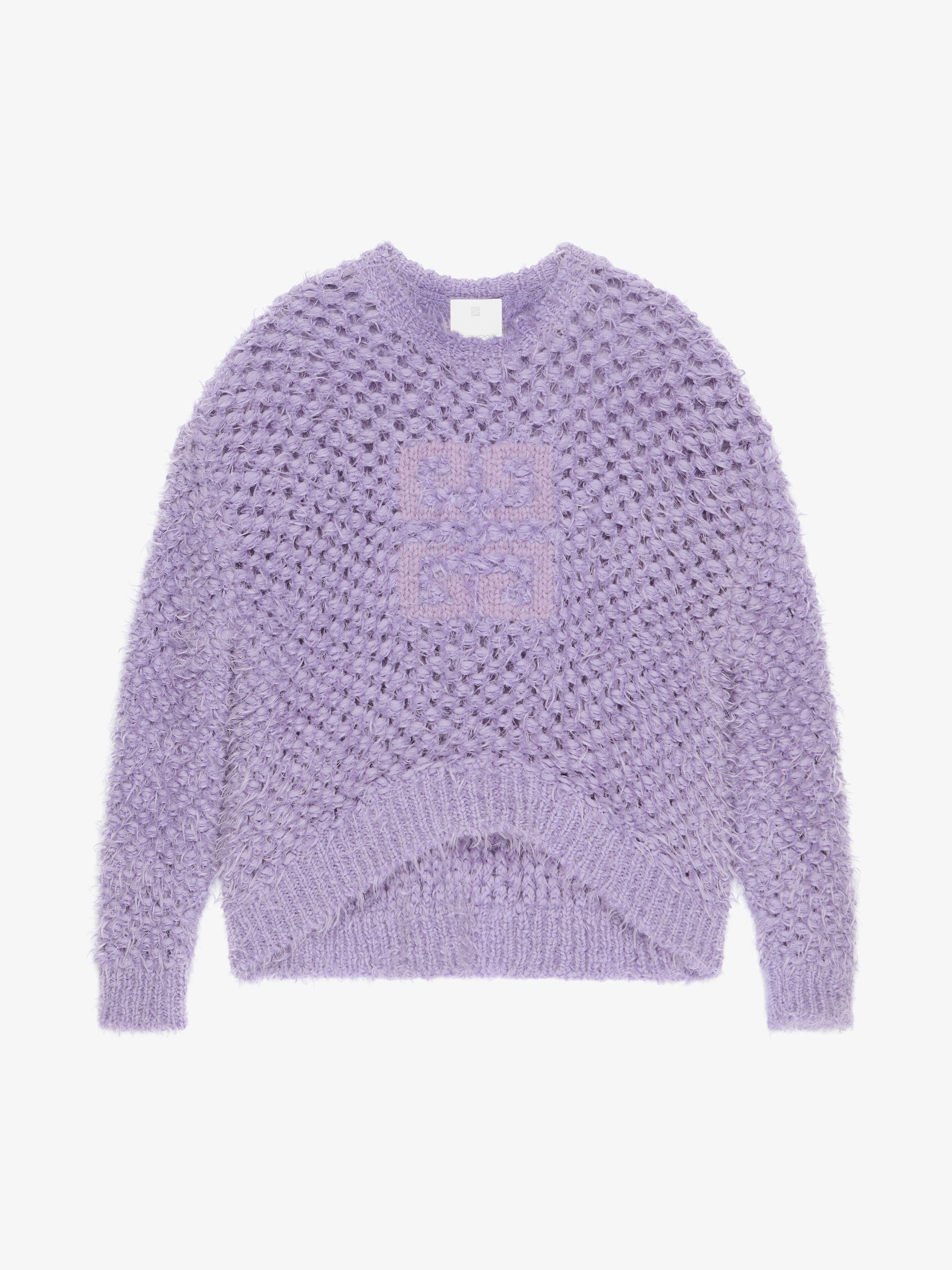 Givenchy oc11z0725 Sweater in Lavender Size XS / US 0-2 / IT 36-38 - 1 Thumbnail