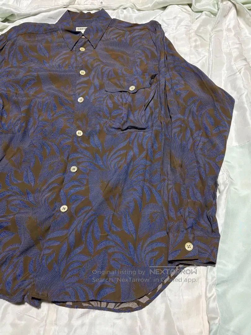 Giorgio Armani Vintage Giorgio Armani 90s Baroque Shirt. Size US S / EU 44-46 / 1 - 3 Thumbnail