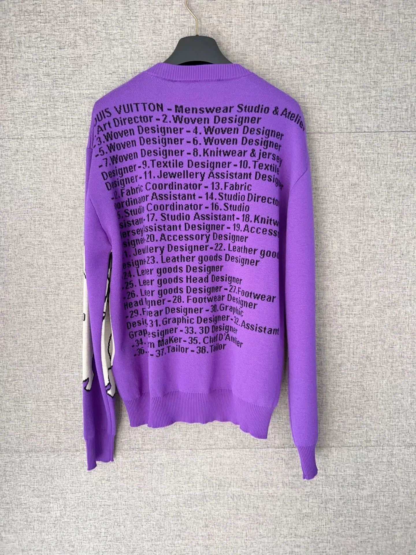 Louis Vuitton LV Logo Knit Sweater. Size US M / EU 48-50 / 2 - 2 Thumbnail
