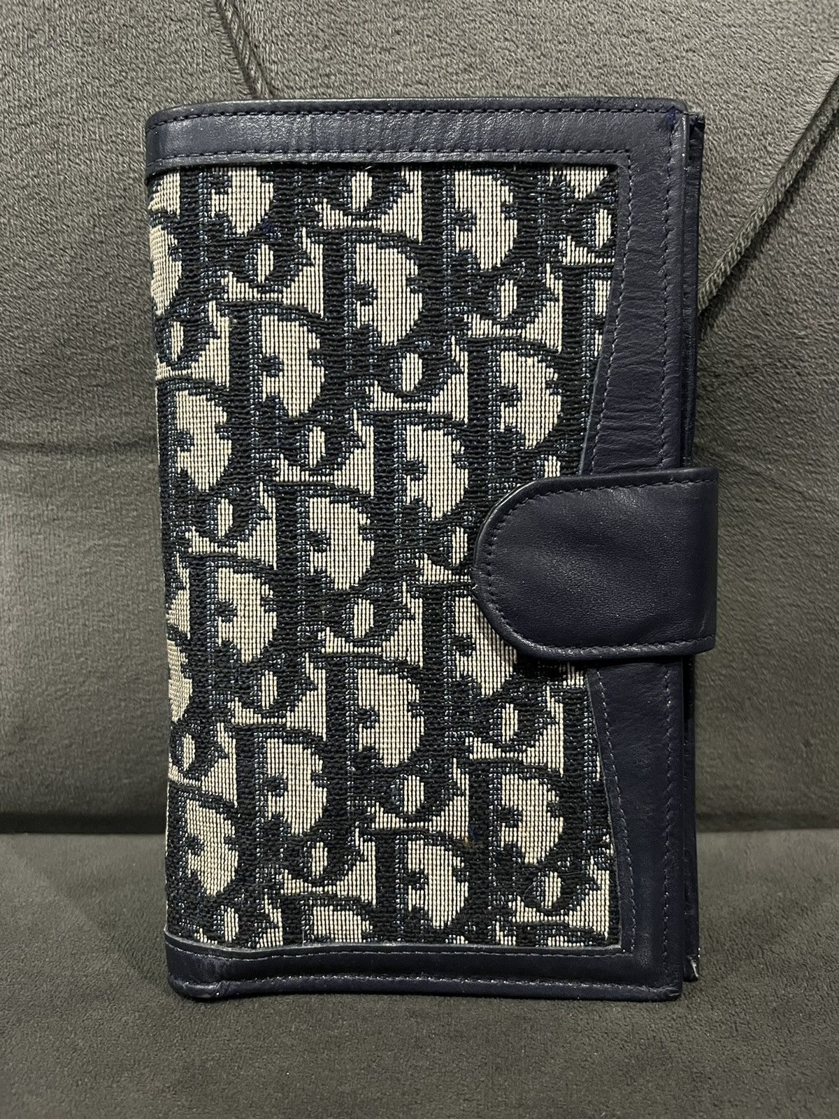 Christian Dior Monsieur Authentic Christian Dior Vintage Oblique Trotter Wallet Size ONE SIZE - 4 Thumbnail