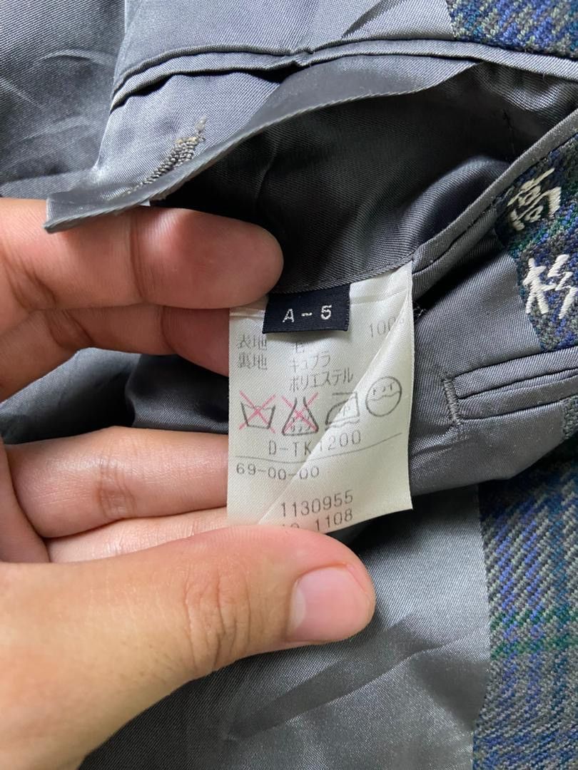 Aquascutum Vintage Aquascutum Houndstooth Blazer (191) Size US XS / EU 42 / 0 - 4 Thumbnail