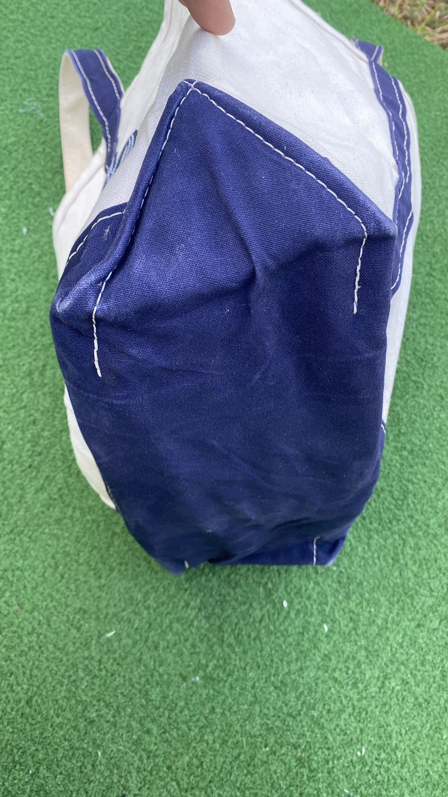 L.L. Bean × Vintage L.L. Bean Boat And Tote Heavy Canvas Bag Made in USA Size ONE SIZE - 5 Thumbnail
