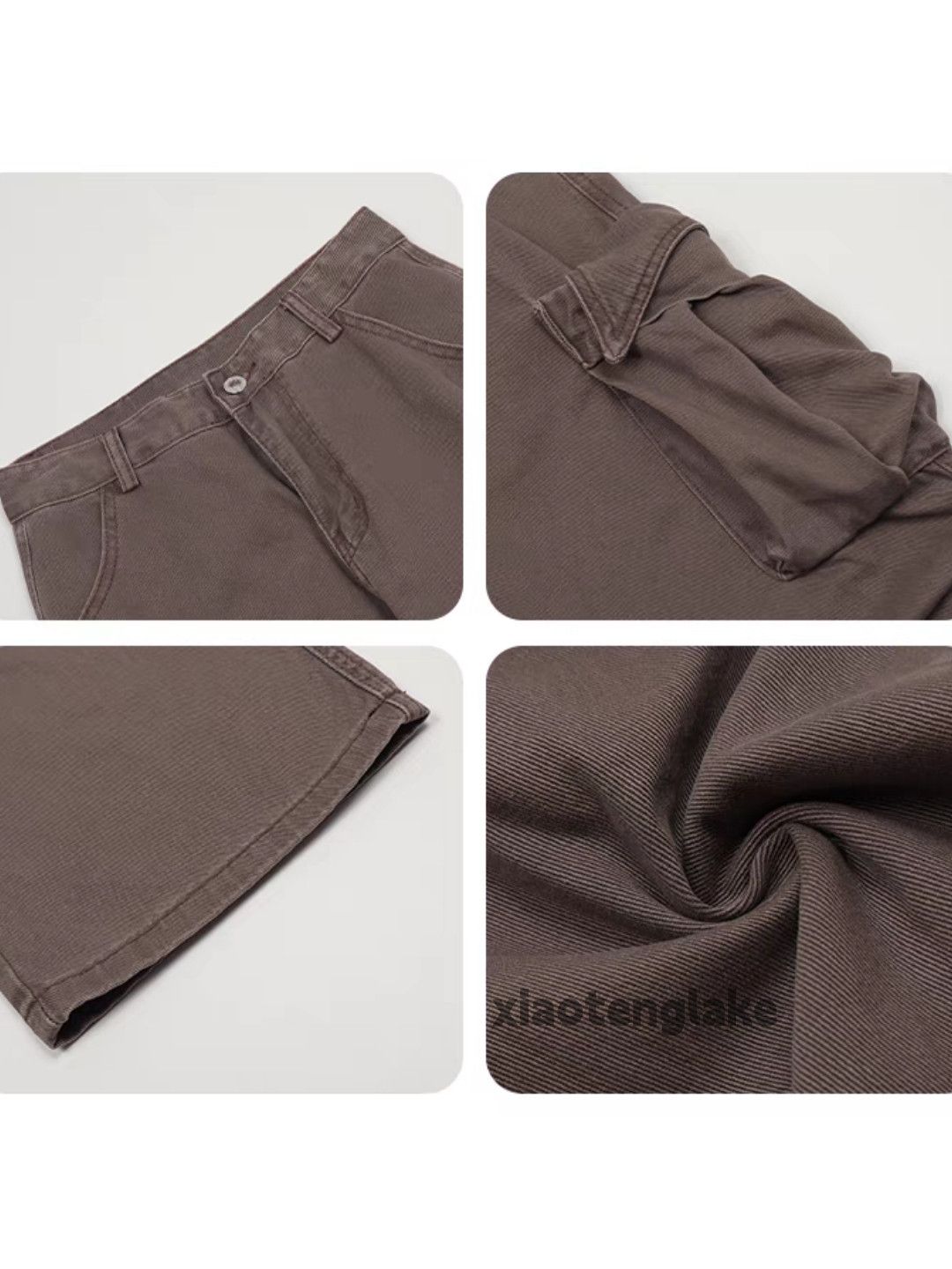 Designer × Japanese Brand × Vintage washed faded loose baggy skate hiphop cargo pants Size US 28 / EU 44 - 7 Thumbnail