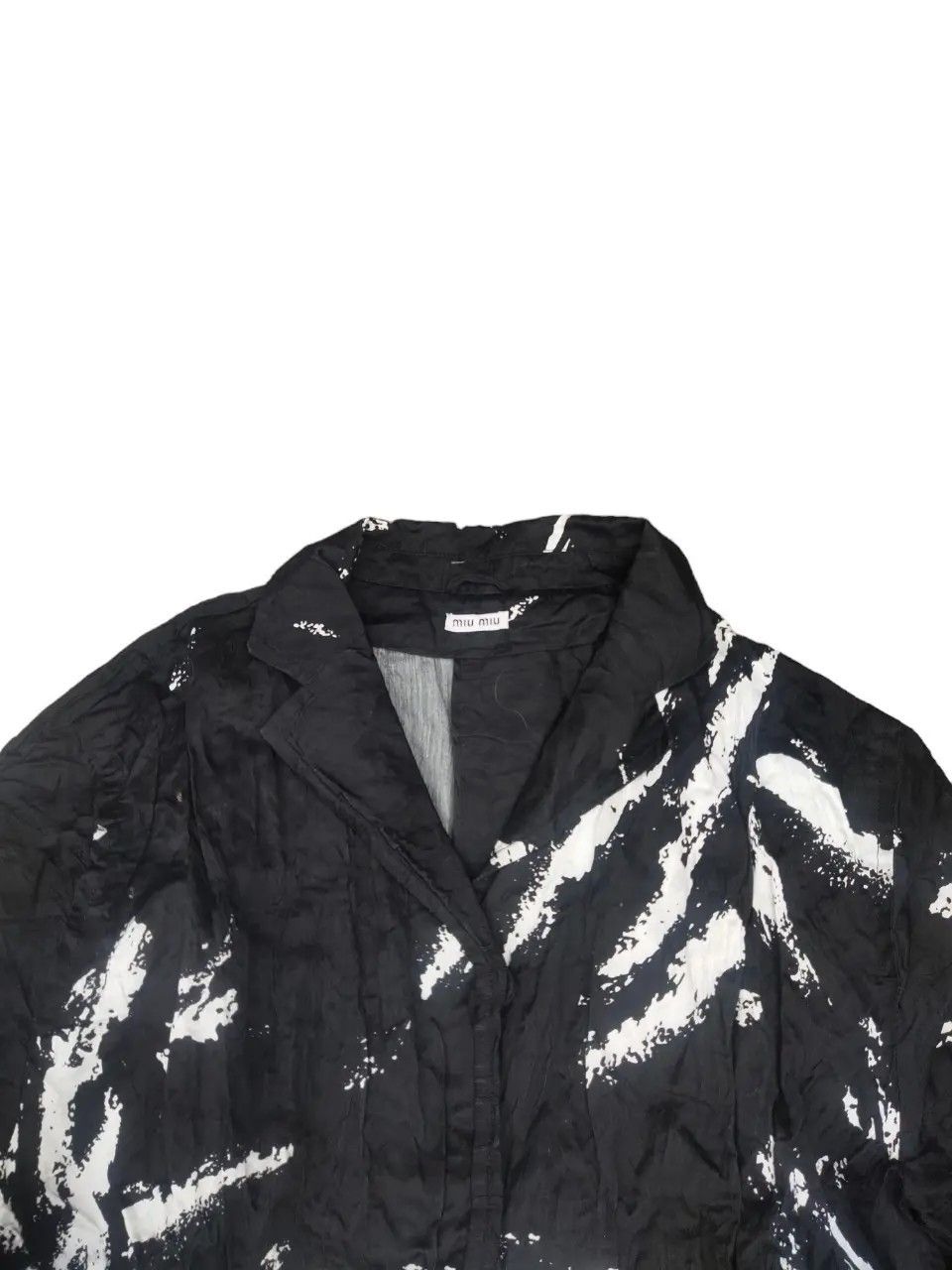 Miu Miu Miu Miu 2013 Printed Evening Jacket Size S / US 4 / IT 40 - 4 Thumbnail