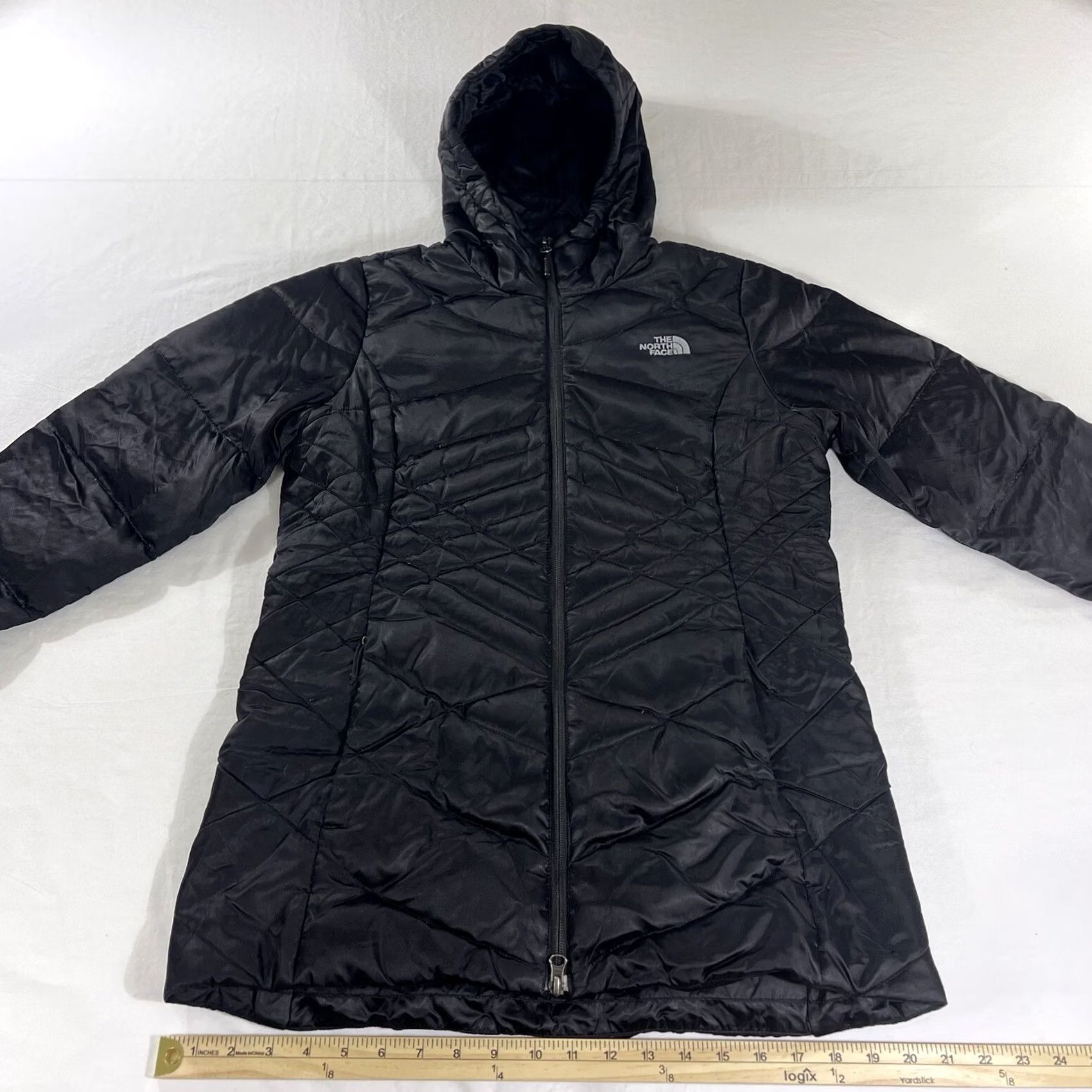 The North Face The North Face Womens Jacket Coat Black Hooded 550 Insulated Goose Down Puffer Jacket Size M / US 6-8 / IT 42-44 - 7 Thumbnail