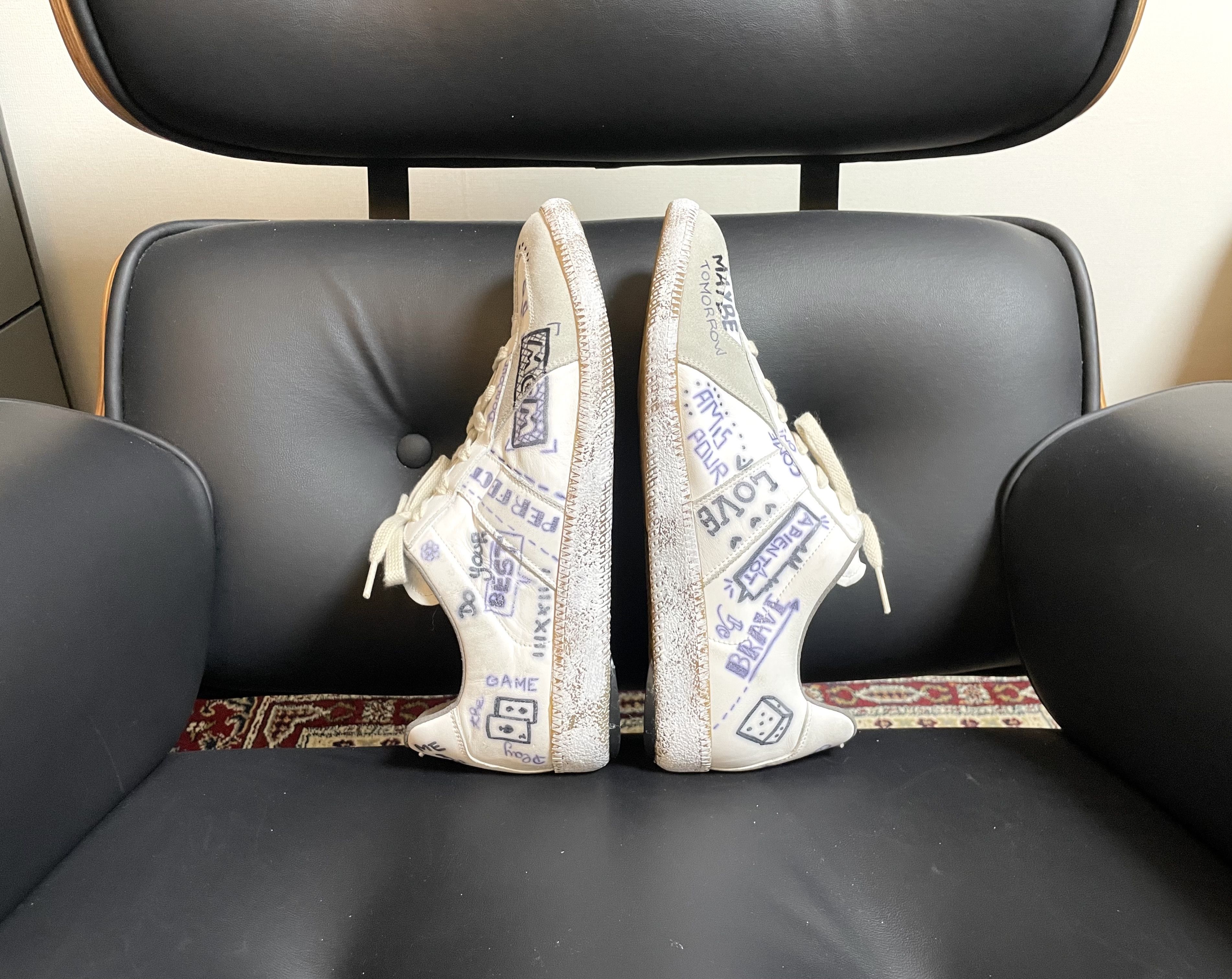 Maison Margiela Maison Margiela GAT (Graffiti 2020) Size US 10.5 / EU 43-44 - 21 Thumbnail