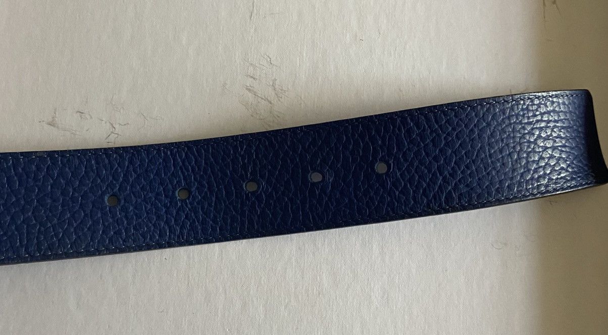Louis Vuitton Louis Vuitton Mens Blue/Silver Belt Fits 32-34 Size 34 - 3 Thumbnail