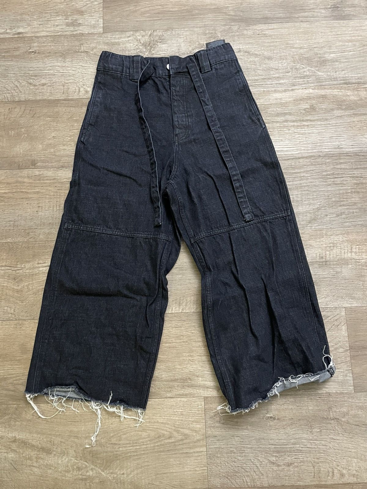 Zara Zara Baggy Denim Japanese Style Trousers Size US 29 - 1 Thumbnail