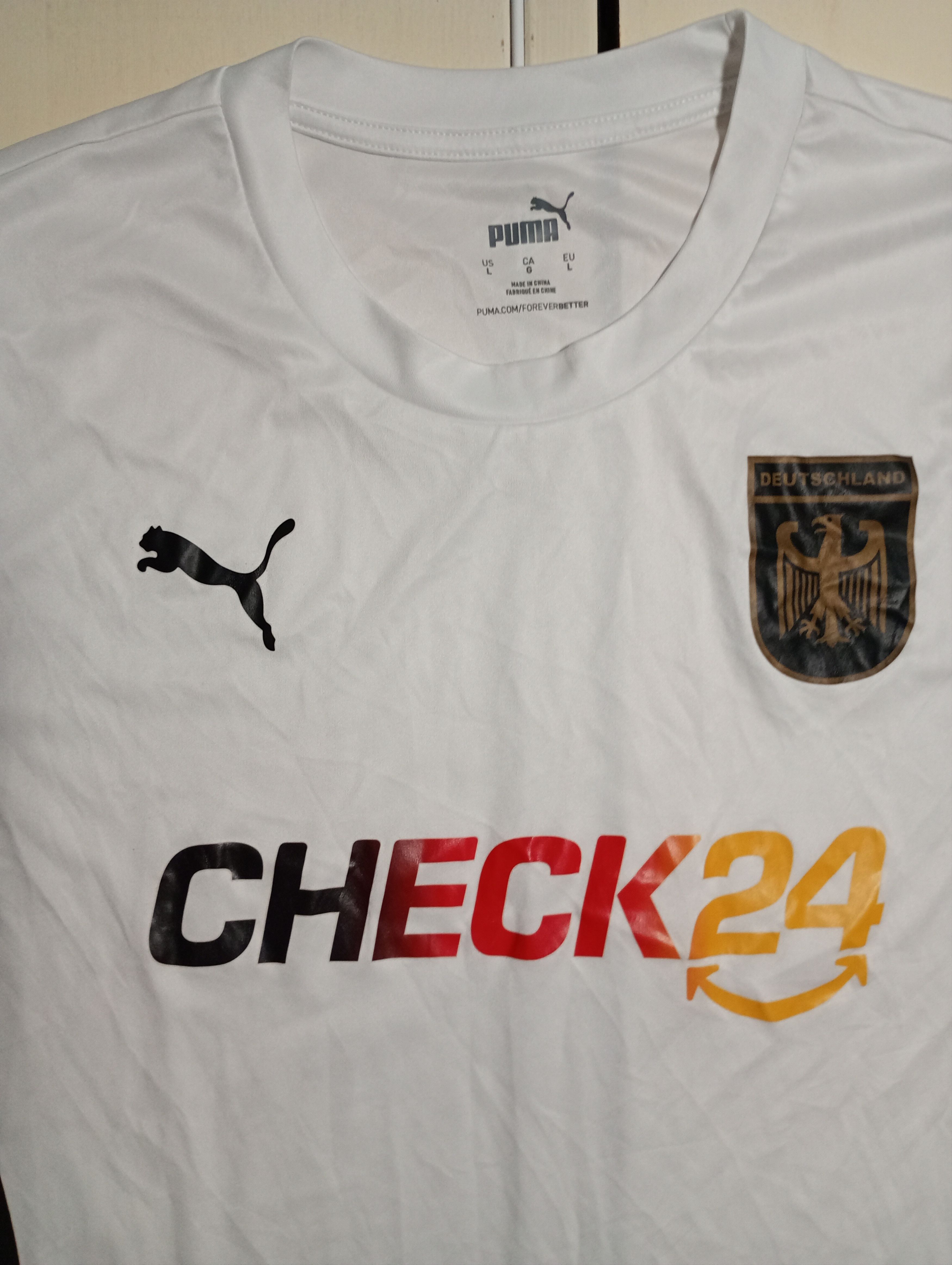 Puma Puma Germany Team EURO 24 Jersey Size US L / EU 52-54 / 3 - 6 Thumbnail