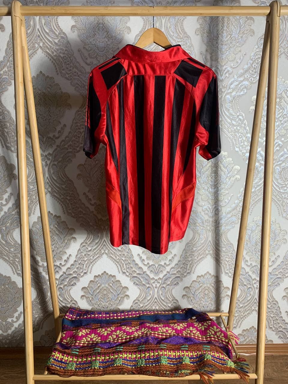 Vintage VERY RARE FC MILAN ITALY RETRO SOCCER JERSEY BLOKECORE 90s Size US L / EU 52-54 / 3 - 5 Thumbnail
