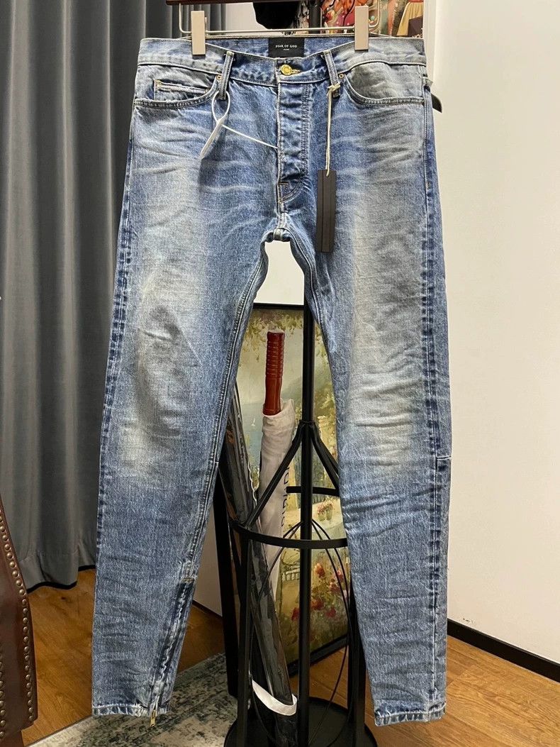 Fear of God Fear of God 5th Basic Jeans 34 Size US 34 / EU 50 - 1 Thumbnail