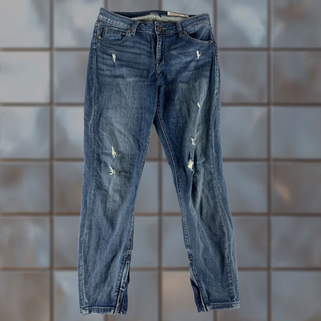 Pistola Pistola Jeans Women Size 29 Blue Zip Ankle Fit Regular Style Size 29" - 1 Thumbnail