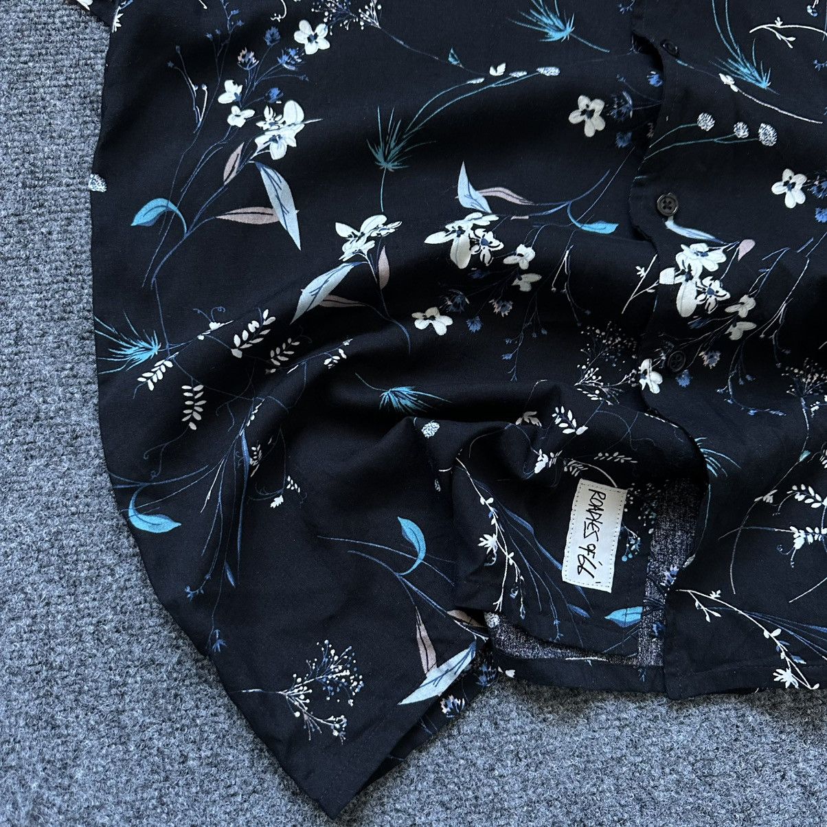 66 North VTG Mans Button Up Roadies of 66 Shirt Flowers Multi-logo Size US L / EU 52-54 / 3 - 7 Thumbnail