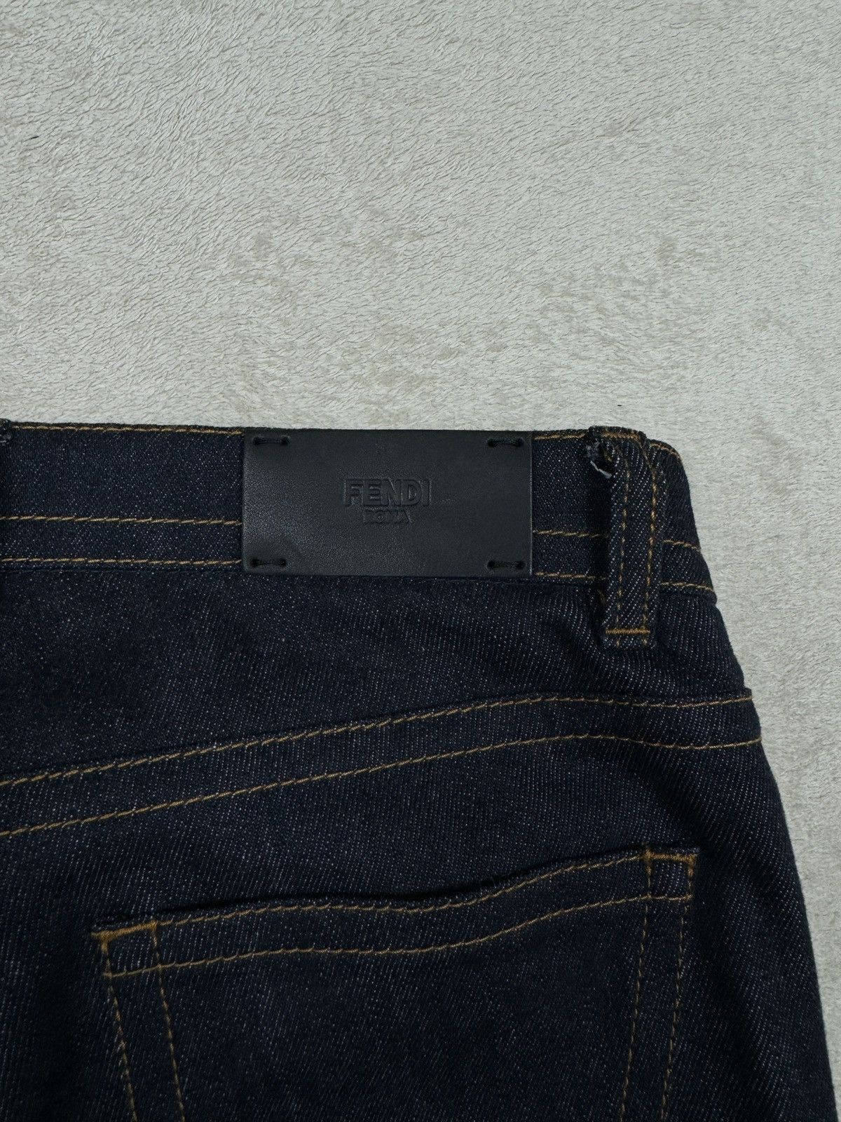 Fendi Fendi Fur Jeans Fall RTW 2015 $3750 MSRP Size 27" / US 4 / IT 40 - 16 Thumbnail