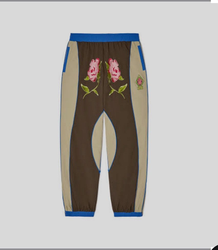 KidSuper KIDSUPER BROOKLYN BOTANICS NYLON TRACKSUIT BOTTOMS L Size US 33 - 3 Thumbnail