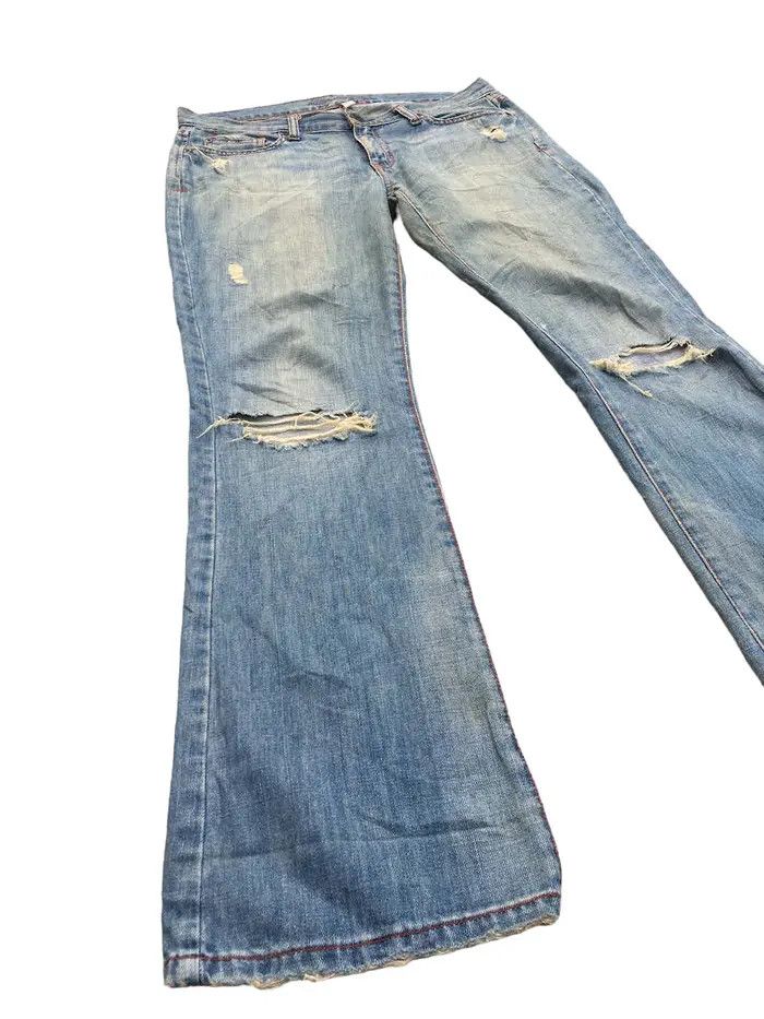 Japanese Brand FLARED CUT ABERCROMBIE Size US 34 / EU 50 - 3 Thumbnail